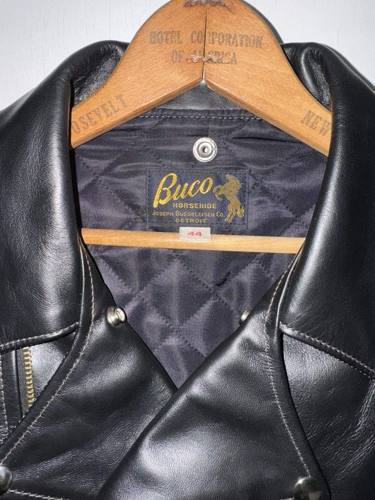 The Real McCoy's Buco J-24 Horsehide Leather Jacket (2021 Model) Size US S / EU 44-46 / 1 - 4 Thumbnail