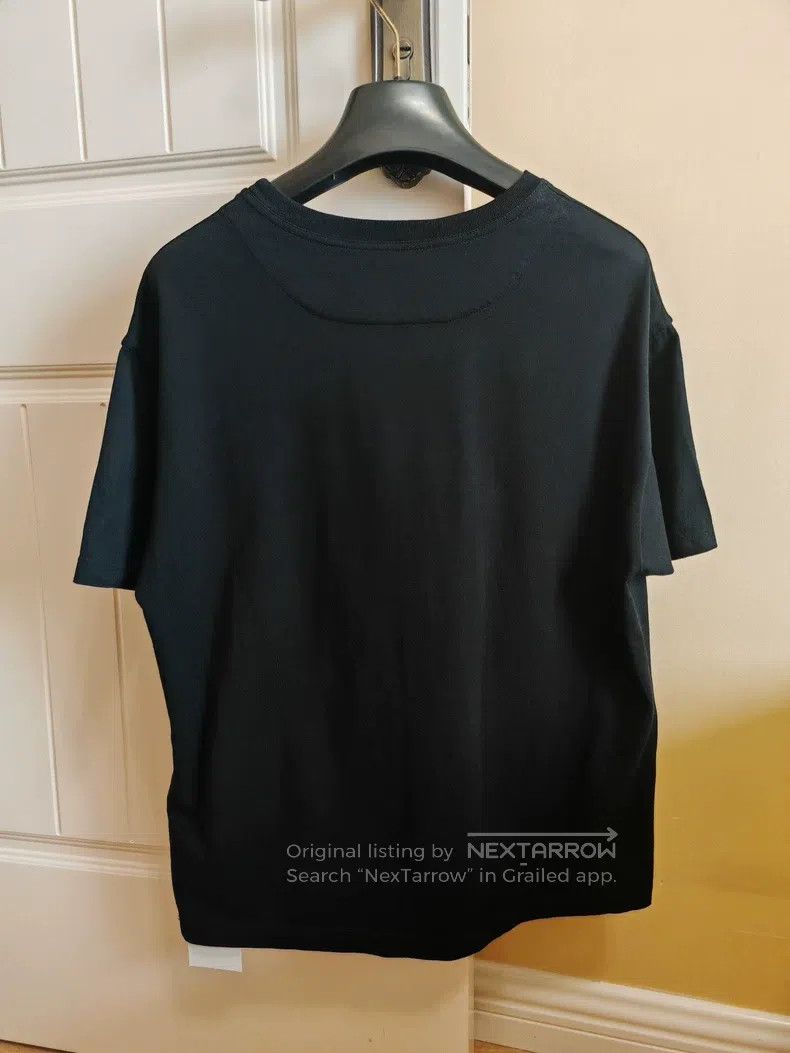 Hermes Hermes Women's Black Printed Short Sleeve T-Shirt Size XS / US 0-2 / IT 36-38 - 2 Thumbnail