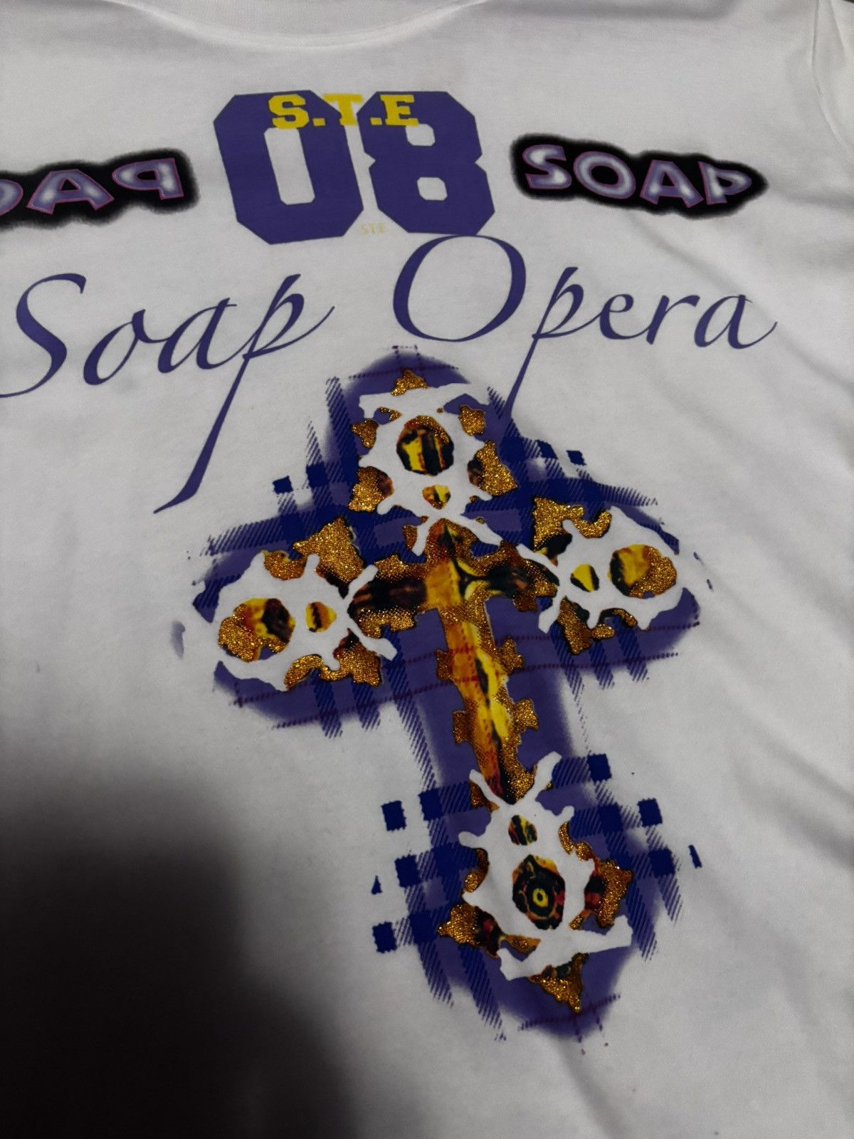 Drain Gang Soap08 Soap Opera Cross Tee Size US L / EU 52-54 / 3 - 2 Thumbnail