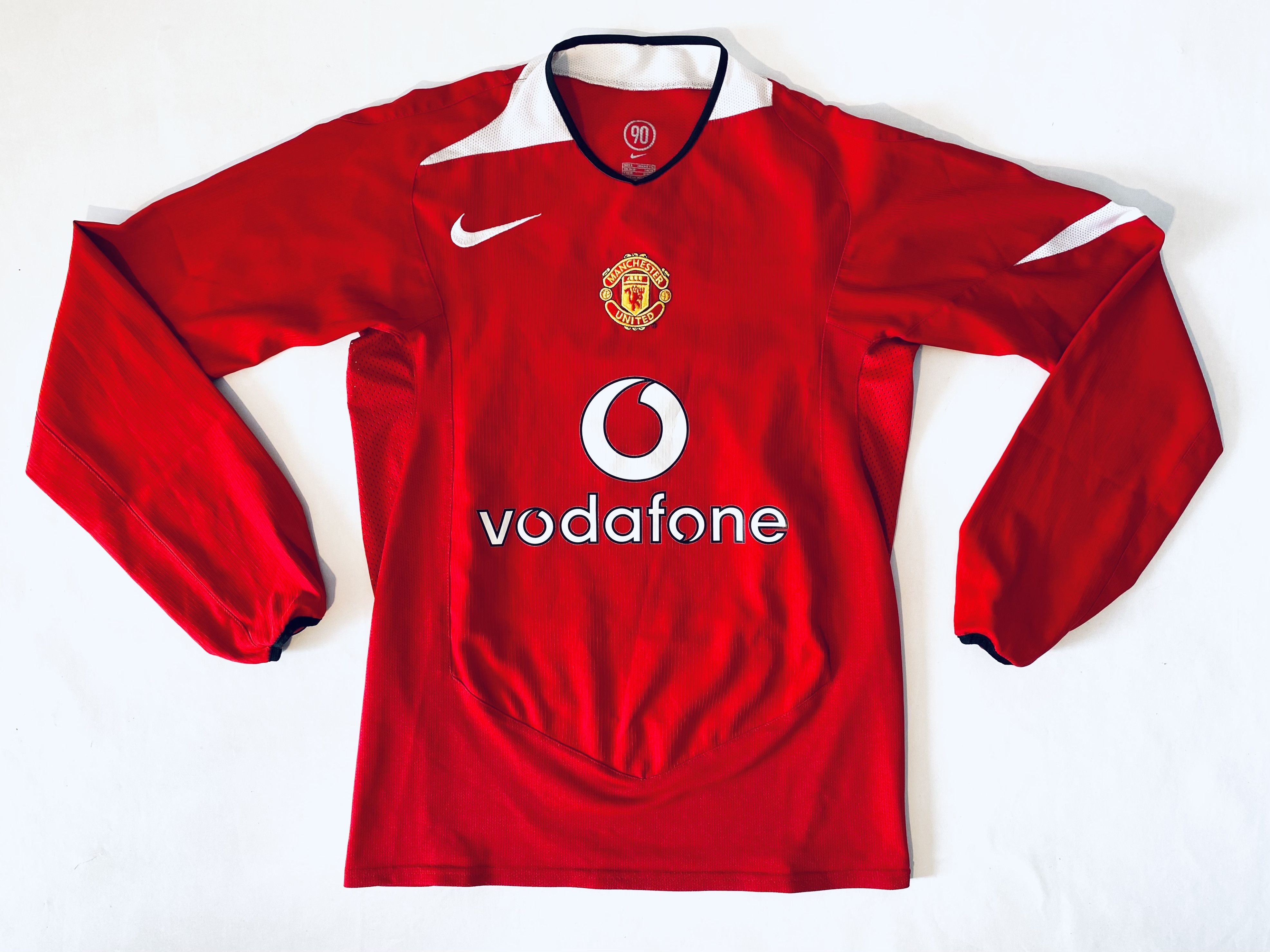 Nike Manchester United *Ronaldo* Home Shirt 2004 - 2006 LS Size US S / EU 44-46 / 1 - 3 Thumbnail