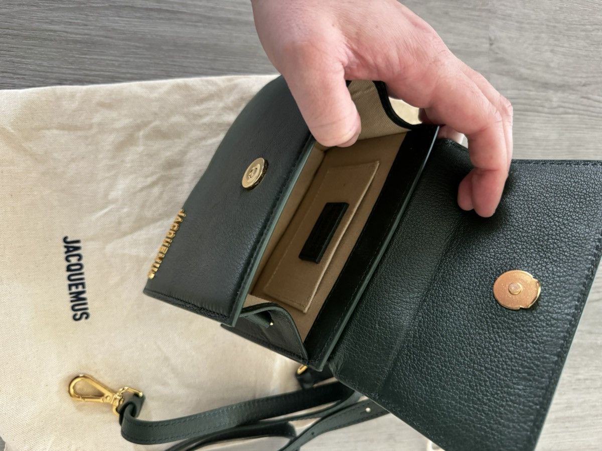 Jacquemus Jacquemus Chiquito Small Green Bag leather Size ONE SIZE - 7 Thumbnail