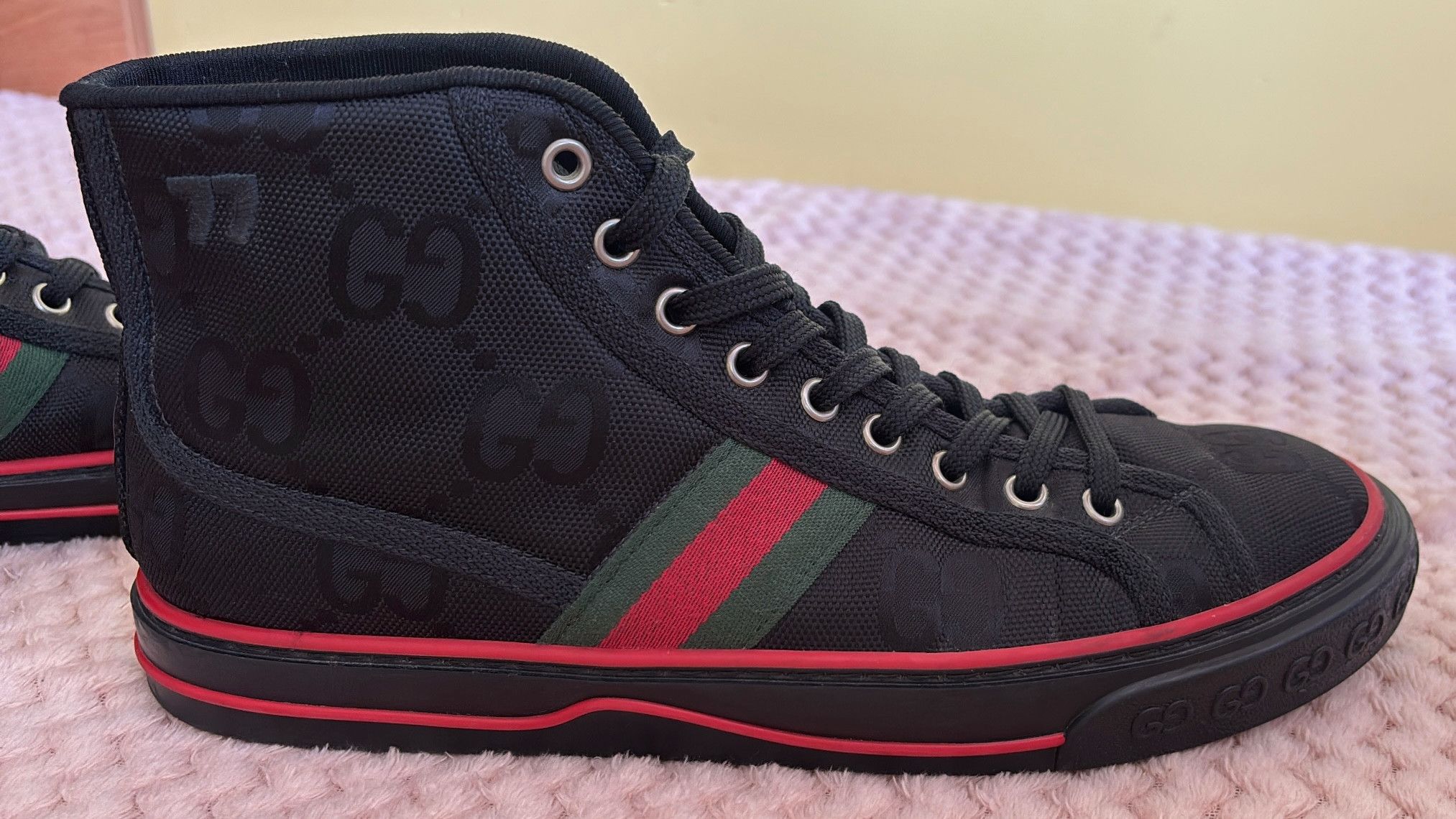 Gucci Gucci High Top GG Size US 8.5 / EU 41-42 - 1 Thumbnail