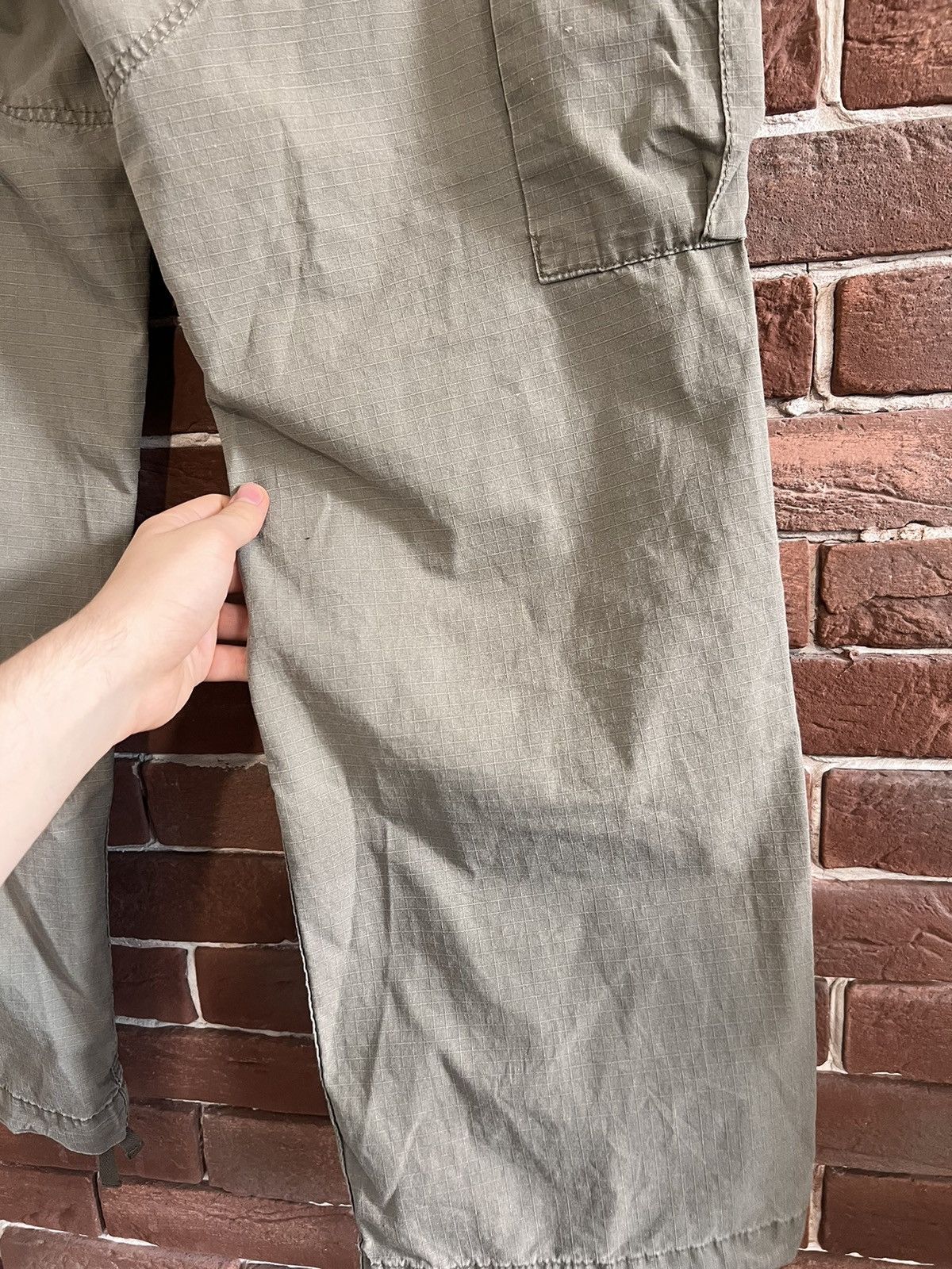 Carhartt Vintage 00s Carhartt Work Cargo Pants Hype Streetwear 31x32 Size US 32 / EU 48 - 7 Thumbnail