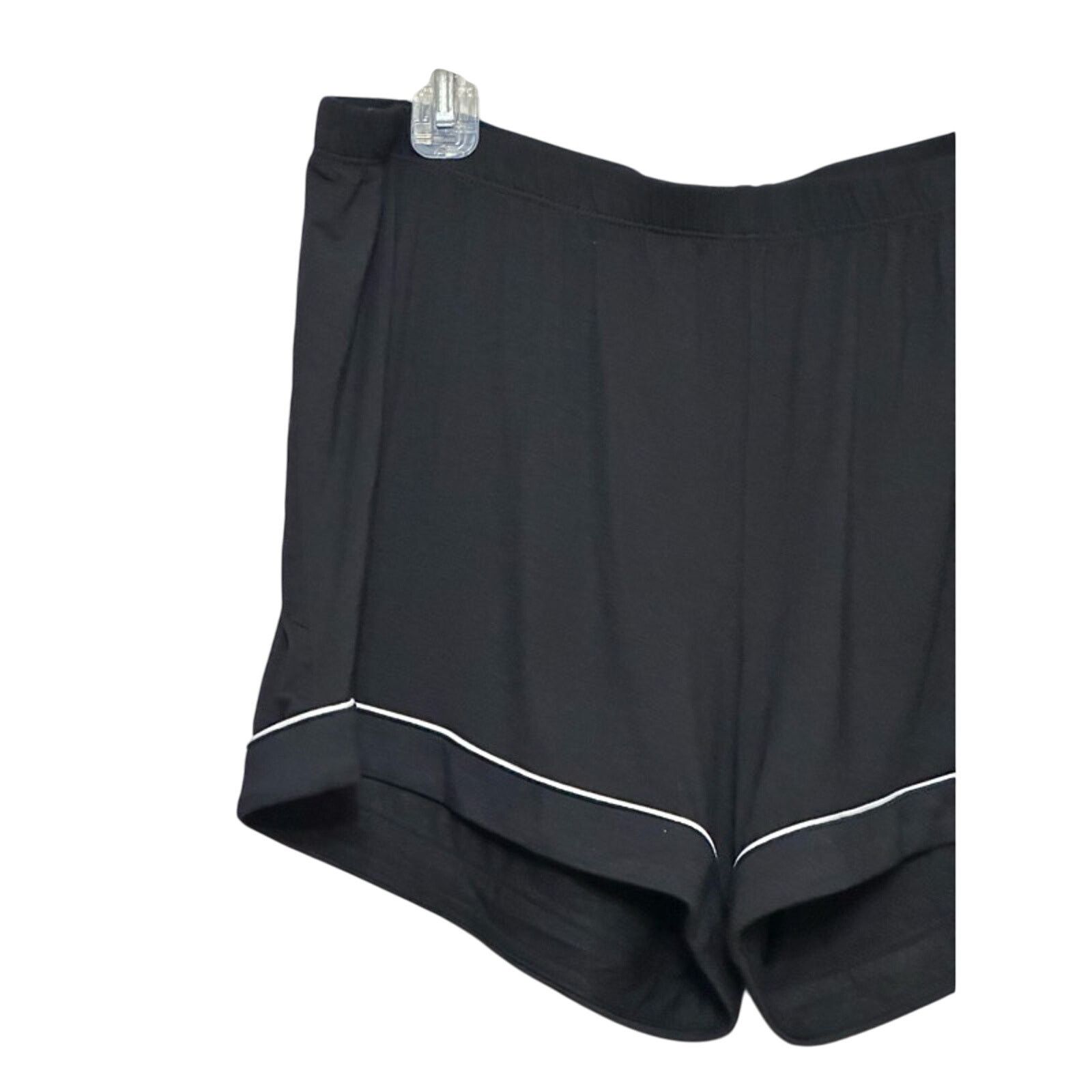Nordstrom Nordstrom Lounge Shorts Pull-On Black Women's US L NWOT Size 34" / US 12 / IT 48 - 4 Thumbnail