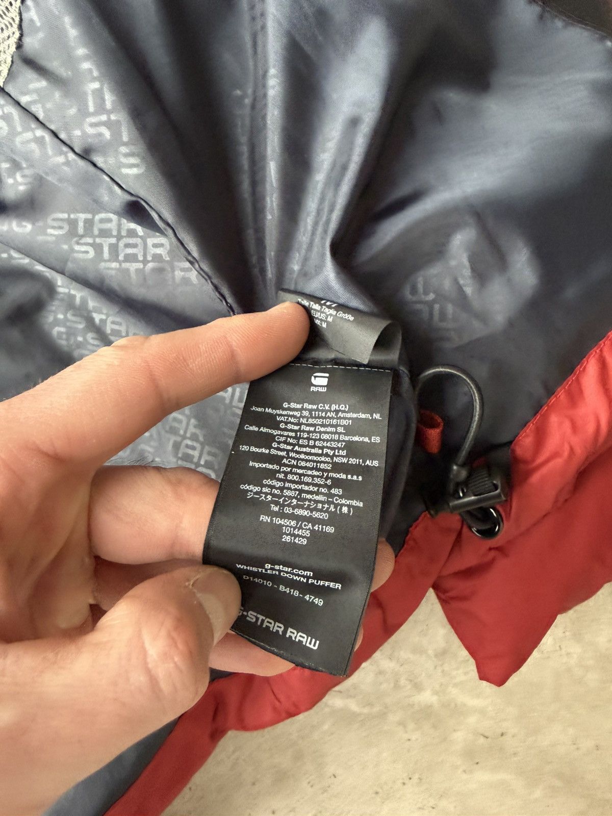 G-Star G-star Chaqueta de plumas Whistler jacket Size US M / EU 48-50 / 2 - 10 Thumbnail