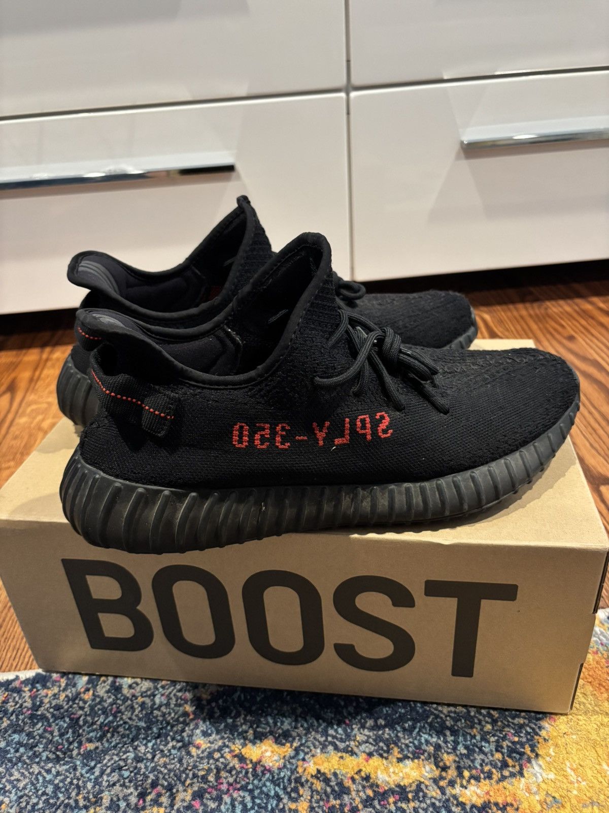 Yeezy Yeezy Bred SIZE 13.5 Size US 13 / EU 46 - 4 Thumbnail