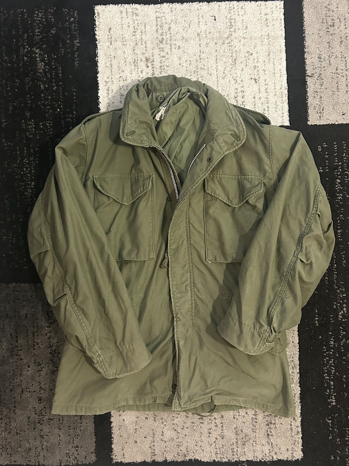 Vintage Vintage 70's US Army Cold Weather M-65 Field Coat jacket Men Size US M / EU 48-50 / 2 - 1 Thumbnail