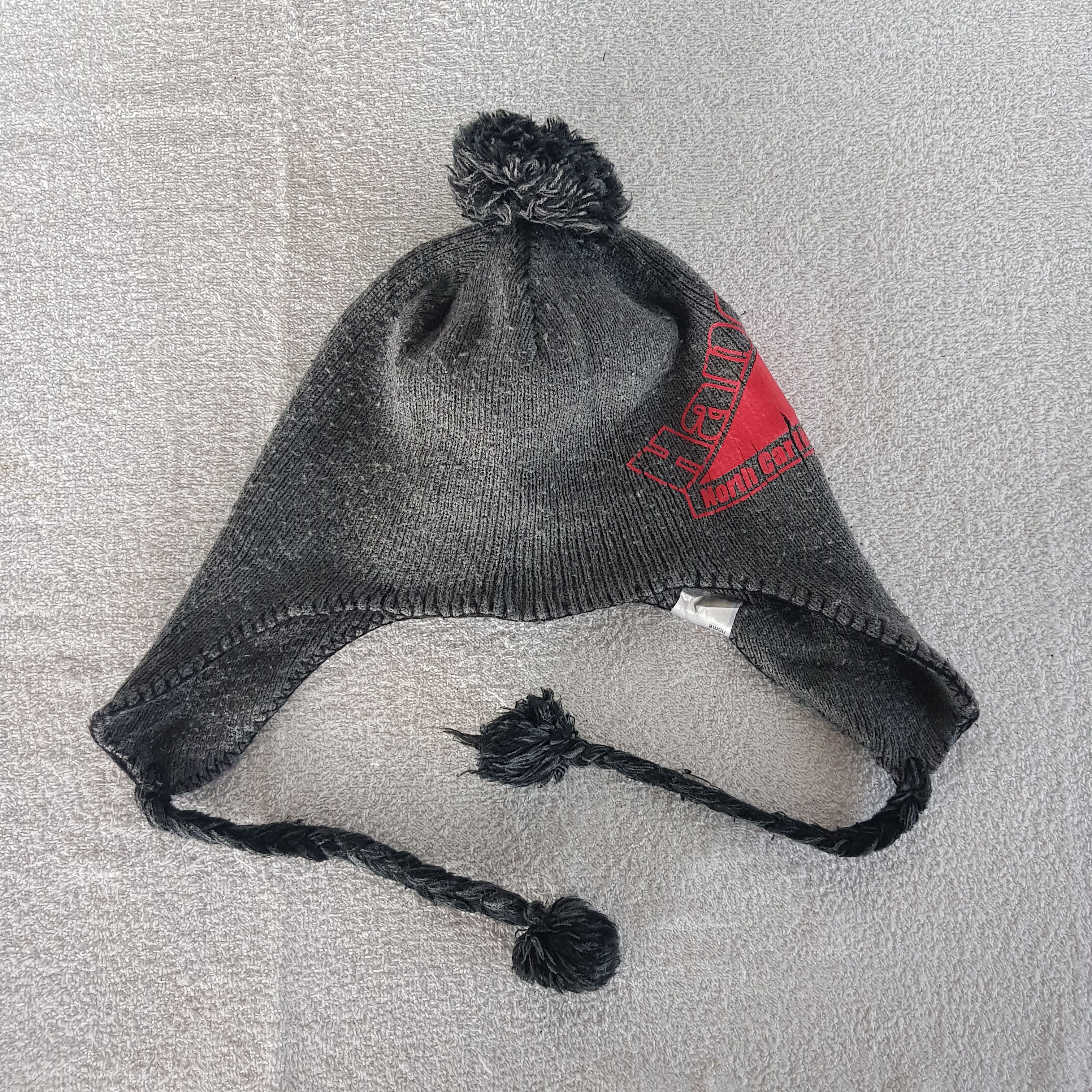 Japanese Brand Vintage Hanes Earflap Beanie Double Side Glass Snow Cap Hats Size ONE SIZE - 6 Thumbnail