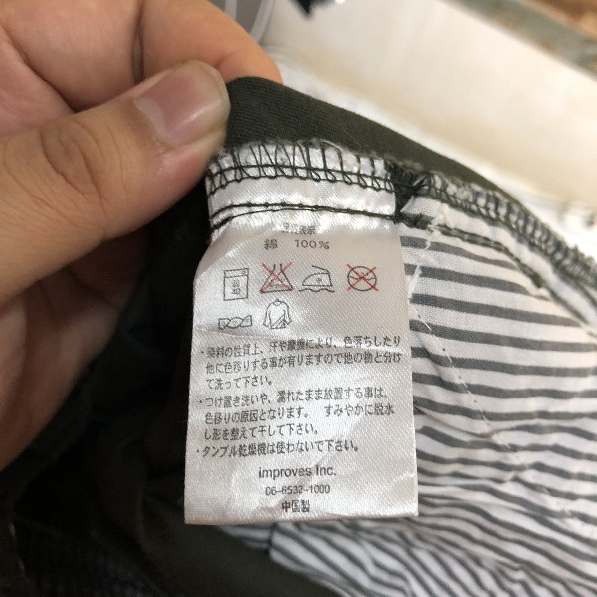 Japanese Brand Imp green Cargo buckle back utility Multipocket Pants #A2434 Size US 28 / EU 44 - 22 Thumbnail