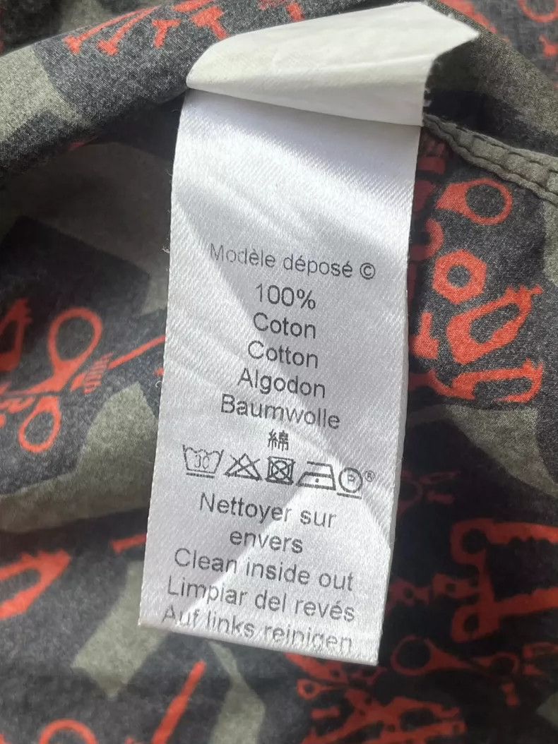 Kenzo KENZO Small Size Printed Second-Hand Shirt Size XXS / US 00 / IT 34 - 4 Thumbnail
