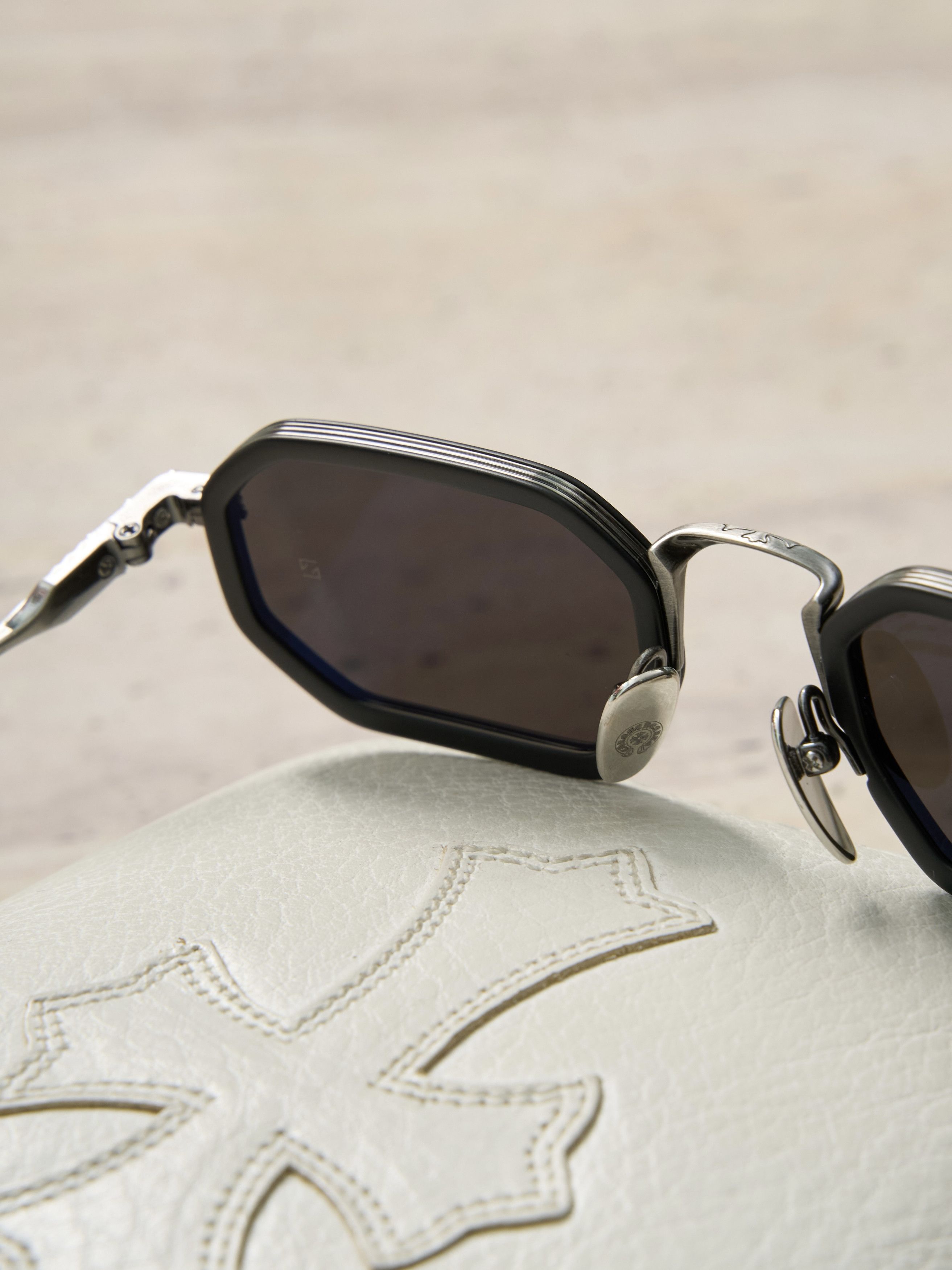 Chrome Hearts CHROME HEARTS STYLIDA MATTE BLACK/PEWTER - SUN Size ONE SIZE - 7 Thumbnail