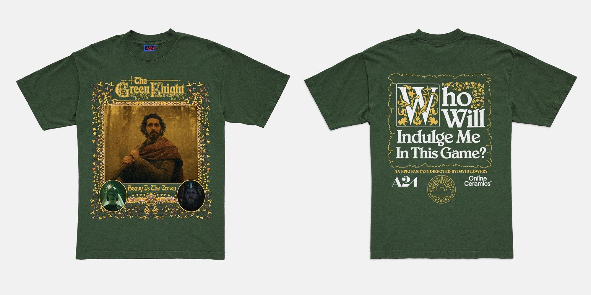 A24 × Online Ceramics Online ceramics green knight A24 quest tee size L brand new Size US L / EU 52-54 / 3 - 2 Thumbnail