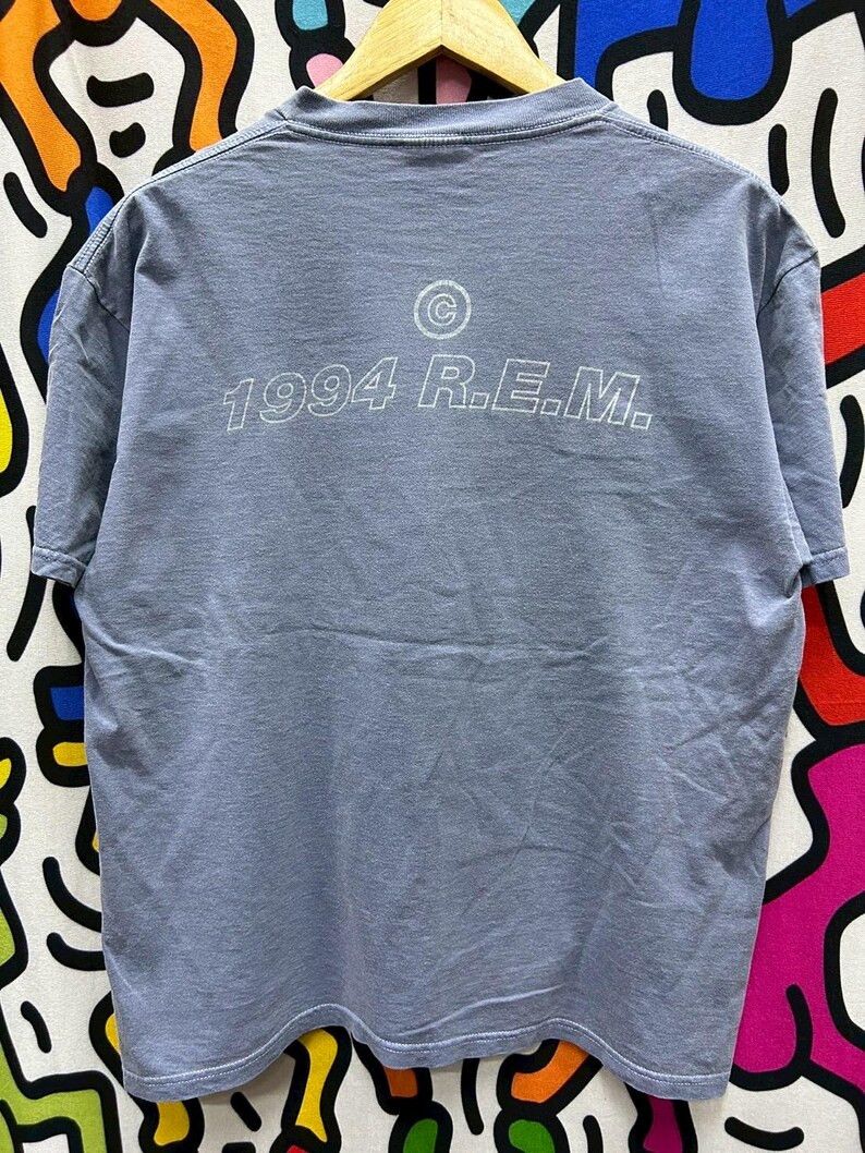 Band Tees Vintage 1994 R.E.M Band tshirt size L Size US L / EU 52-54 / 3 - 3 Thumbnail