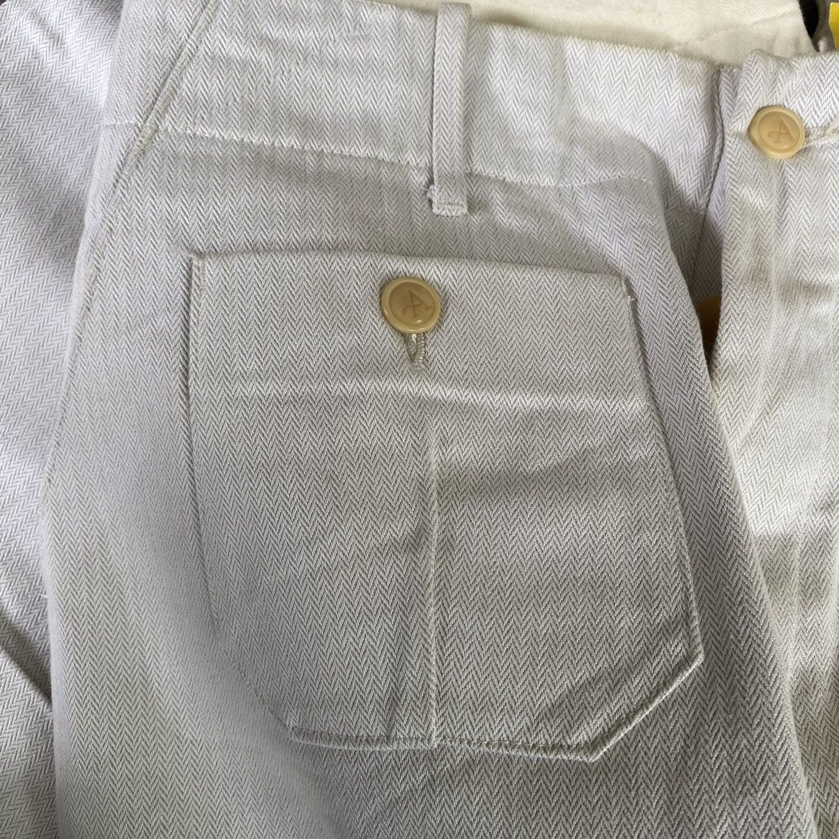 Japanese Brand 2000s Armour Luck Back Buckle Pants Size US 30 / EU 46 - 4 Thumbnail