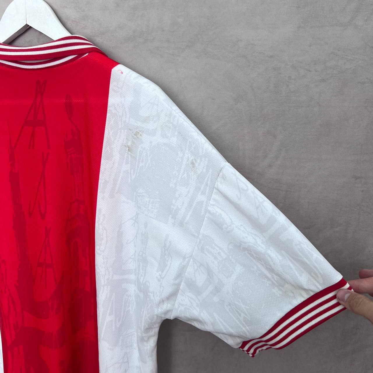 Umbro 1996–1997 Ajax Amsterdam Home Shirt Umbro Size US XL / EU 56 / 4 - 9 Thumbnail