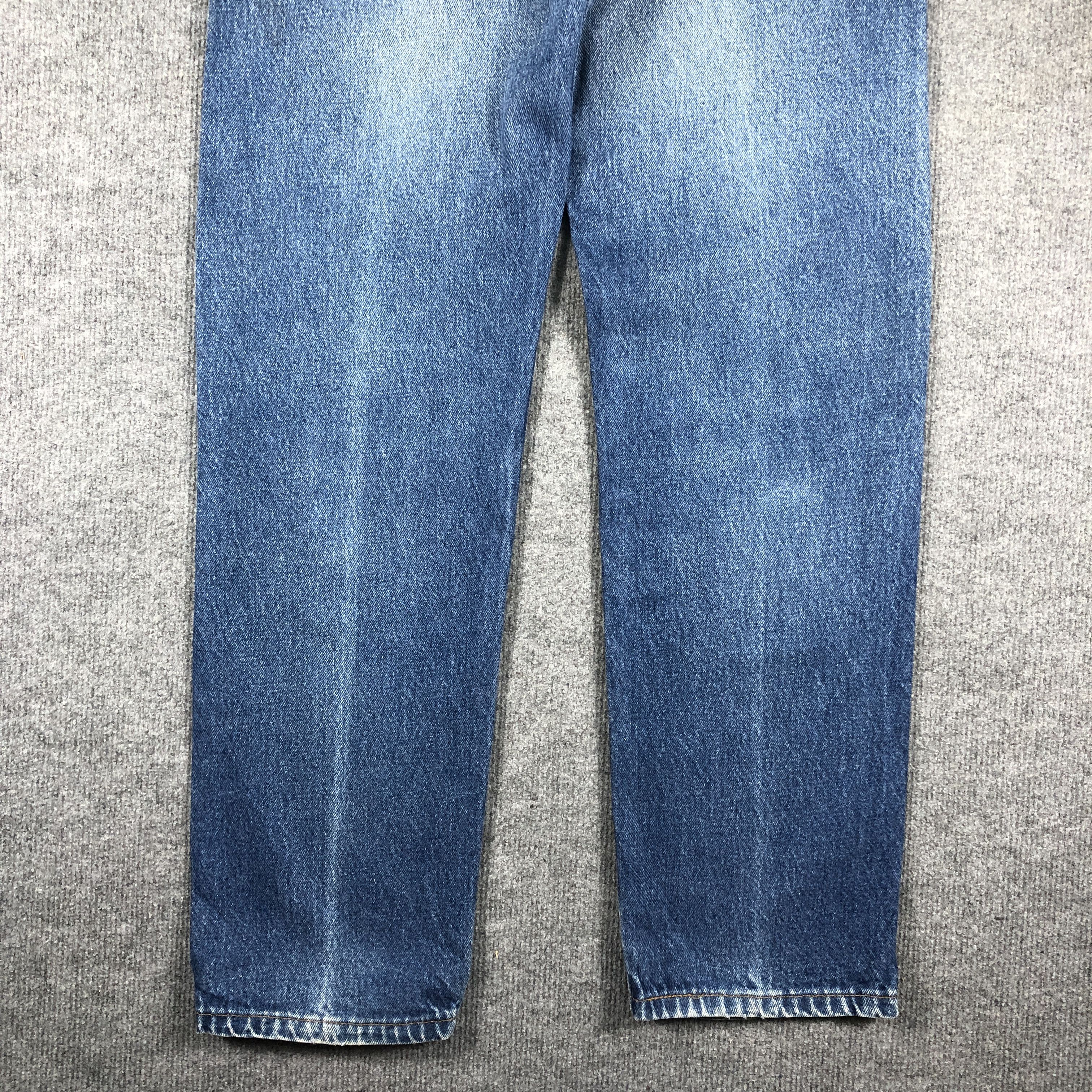 Levi's × Vintage Vintage 80s Levis Orange Tab Blue Wash Jeans L648 Size US 34 / EU 50 - 6 Thumbnail