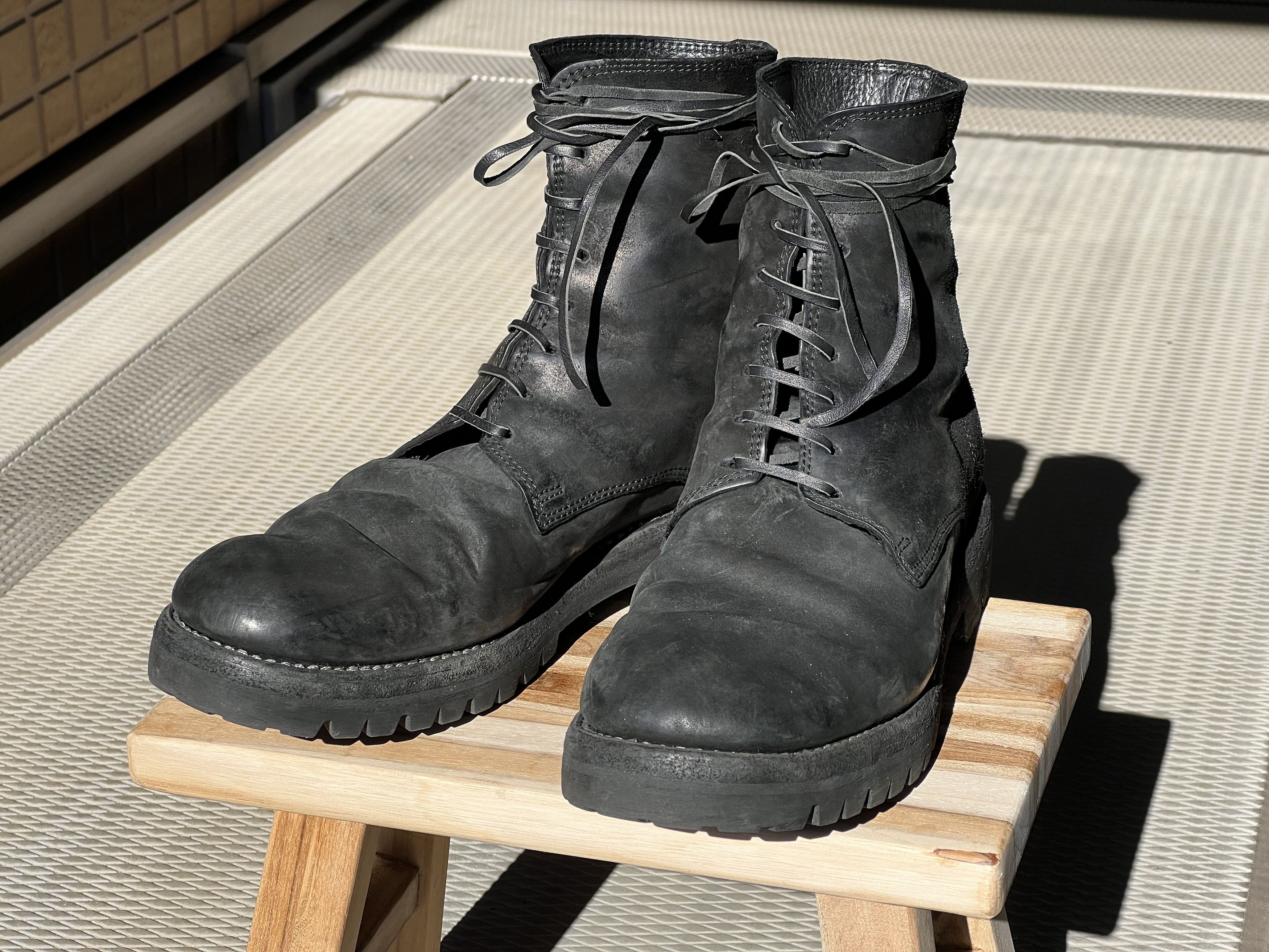 Guidi Guidi 795V Black Cordovan Boots | Grailed