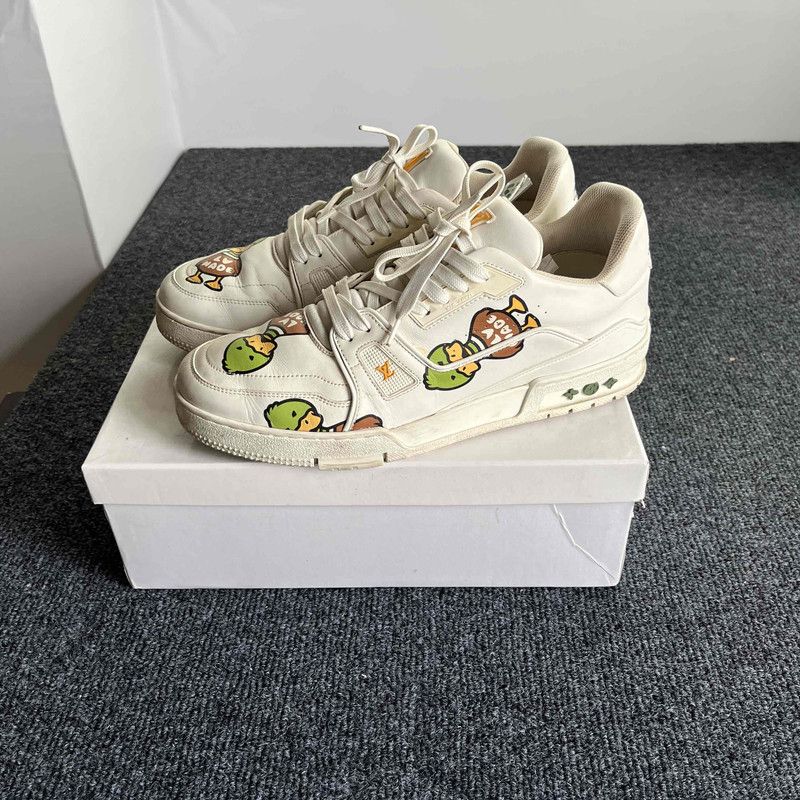 Louis Vuitton Nigo x Louis Vuitton Trainer Casual Sneakers 0079 Size US 9.5 / EU 42-43 - 1 Thumbnail