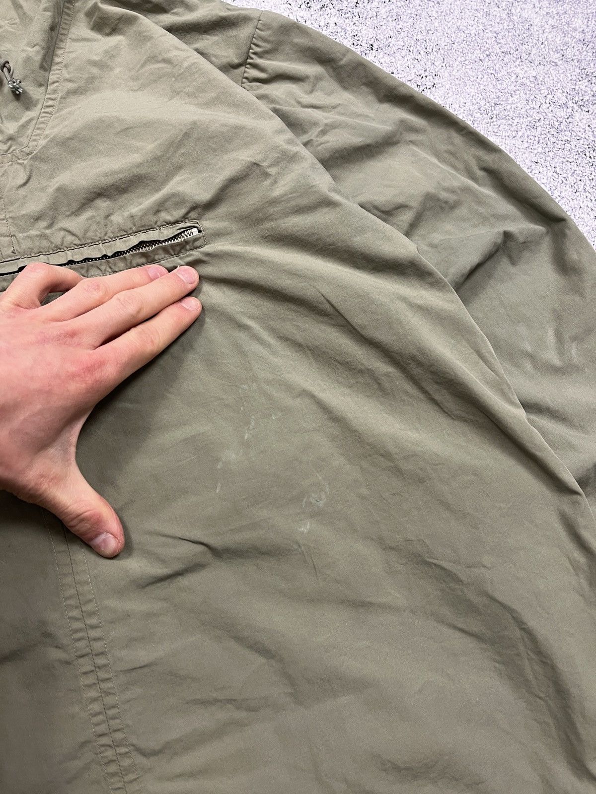Army Of Me Vintage Distressed 80s 90s Military/Army Anorak Smoke Jacket Size US M / EU 48-50 / 2 - 9 Thumbnail