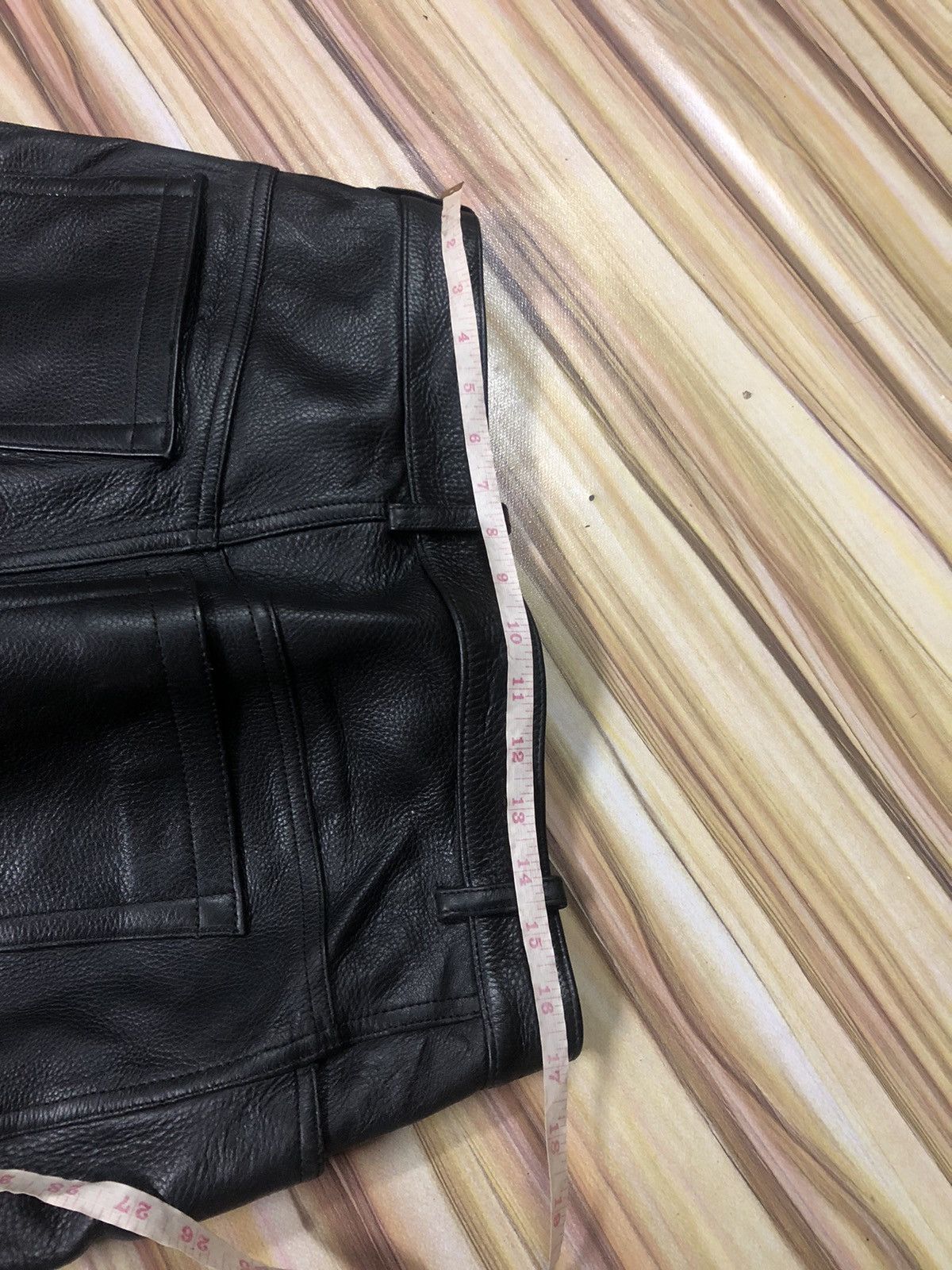 Japanese Brand Vintage 90’s Outlaw Tokyo Japan leather pants Size US 34 / EU 50 - 16 Thumbnail
