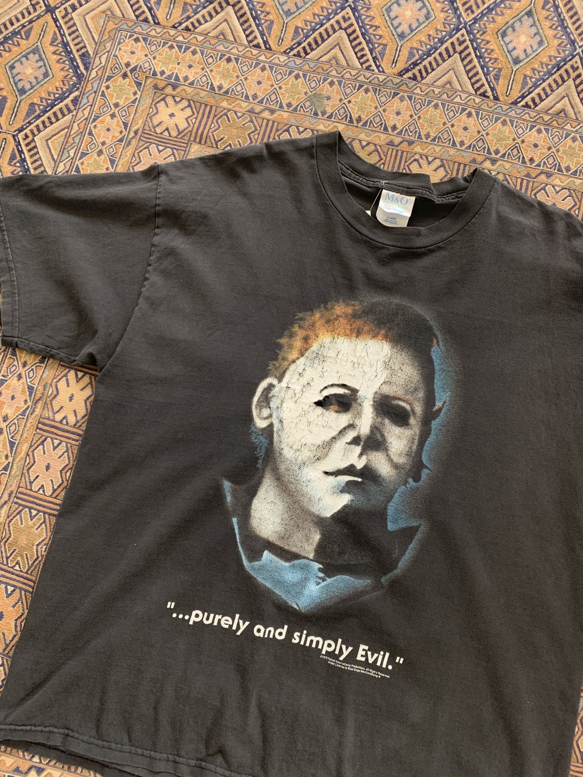 Vintage Vintage 1978 Halloween Purely and simply evil t shirt Size US XL / EU 56 / 4 - 3 Thumbnail