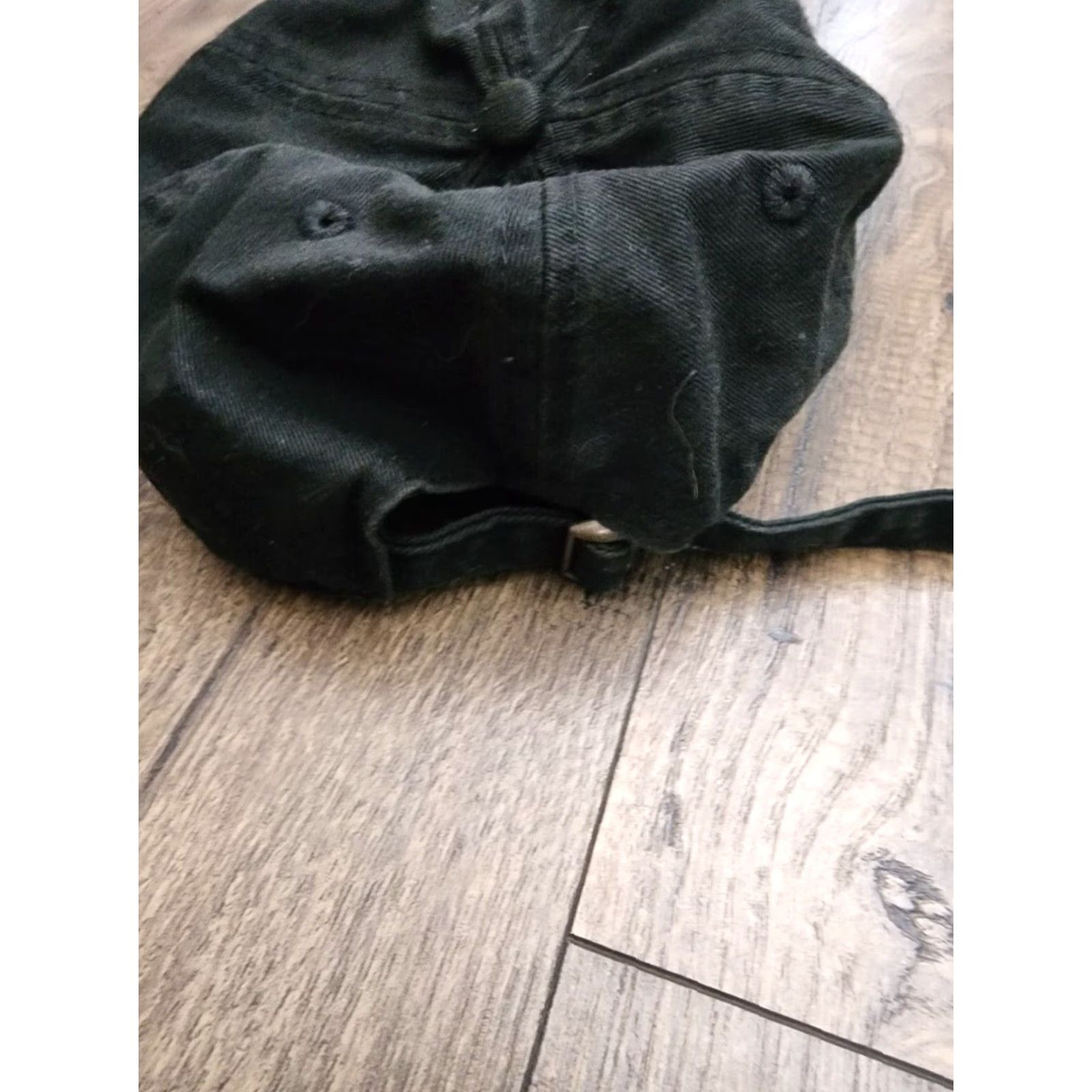 Vintage Sunglo Feeds Cow Adjustable Black Baseball Cap Hat Mens Size ONE SIZE - 3 Thumbnail