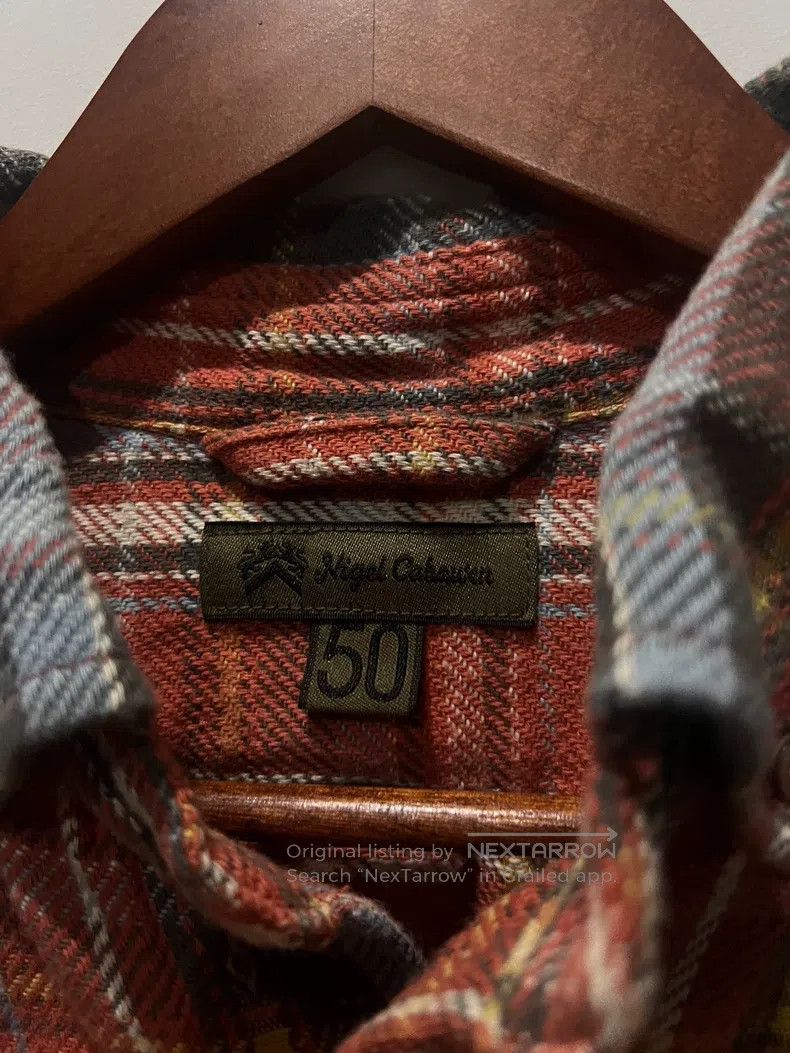 Nigel Cabourn Nigel Cabourn Plaid long-sleeved shirt Size US M / EU 48-50 / 2 - 4 Thumbnail