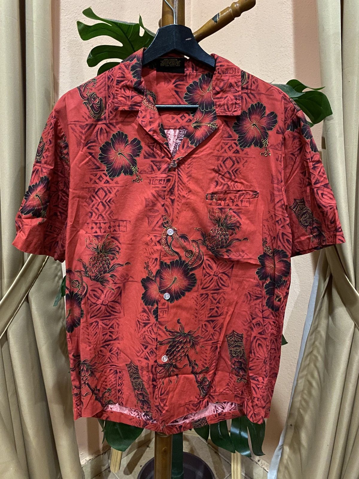 Other Vintage Royal Creations Hawaiian Shirt – Red Aloha Print Size US M / EU 48-50 / 2 - 1 Thumbnail
