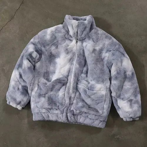 Japanese Brand Street Vintage Plush Thickened Casual XL Jacket Coat Size US XL / EU 56 / 4 - 1 Thumbnail