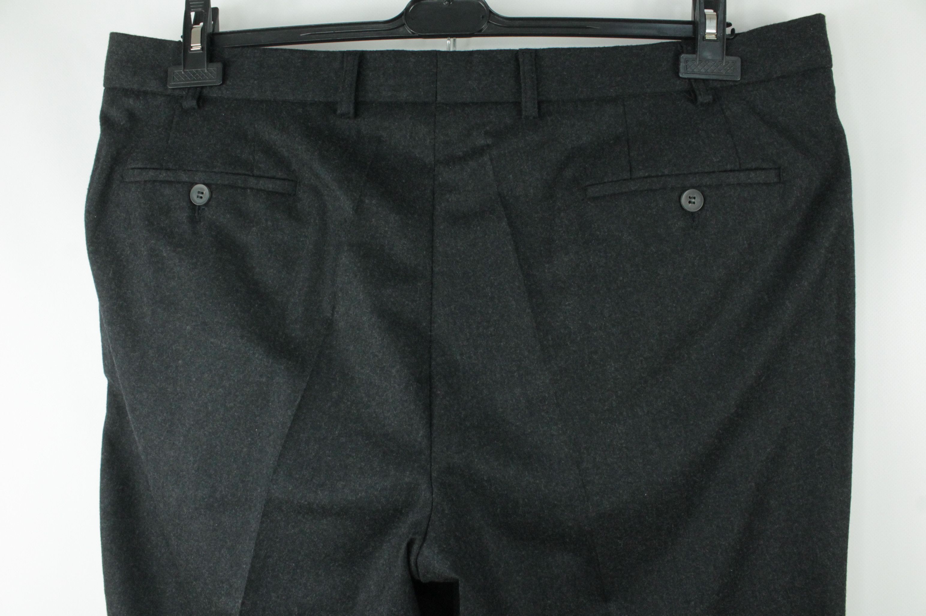 Other Paul Kehl Gray Flannel Wool Trousers Dress Pans Men's Size 48R - 6 Thumbnail