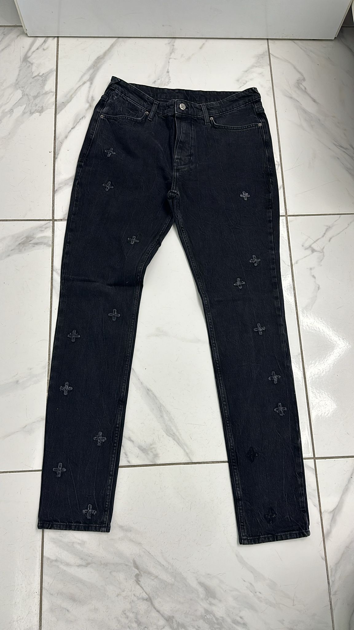 Ksubi Ksubi Van Winkle Black Marble K Plus Jean Size 36 Size US 36 / EU 52 - 2 Thumbnail