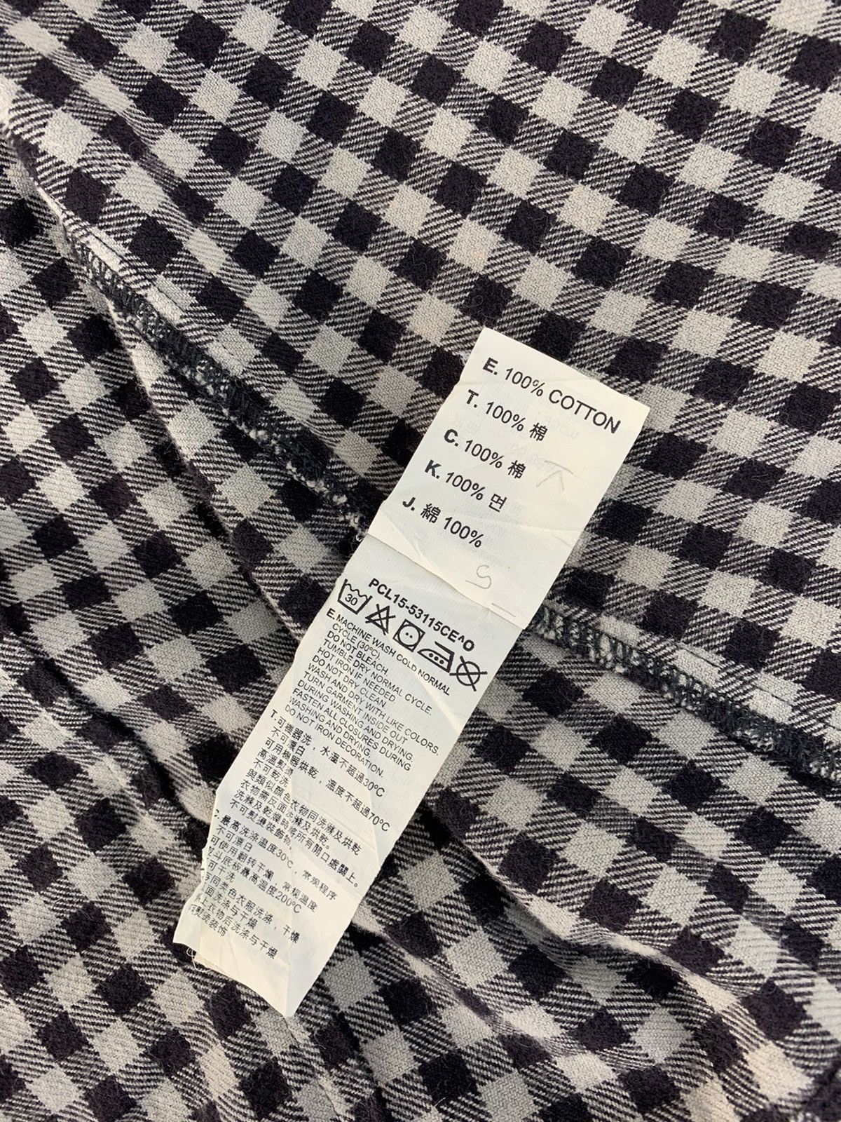 Levi's Levi’s Strauss Signature Flannel Mini Checked Button Up Size S / US 4 / IT 40 - 11 Thumbnail