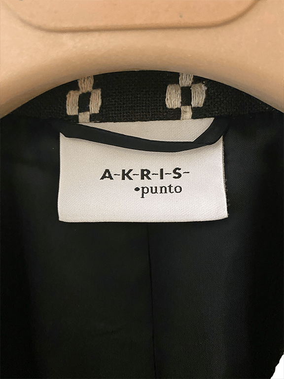 Akris Graphic black and white short blazer Size M / US 6-8 / IT 42-44 - 8 Thumbnail