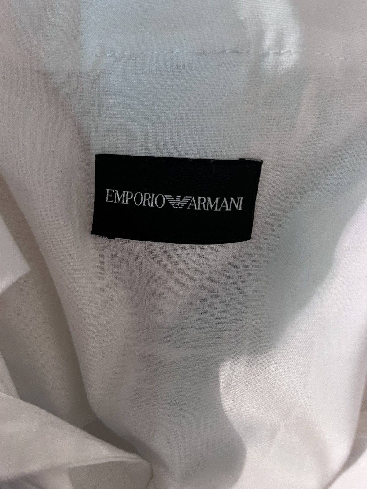 Emporio Armani Emporio Armani White Trousers Size EU 50 Size US 34 / EU 50 - 3 Thumbnail