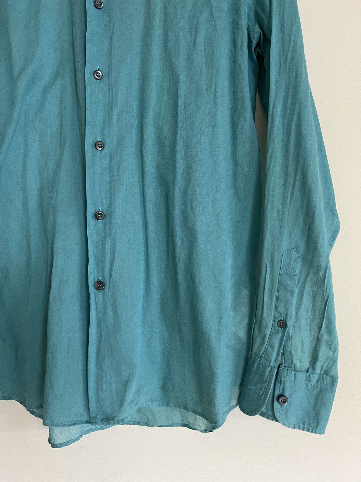 Prada Prada - Dress Shirt Size US M / EU 48-50 / 2 - 2 Thumbnail