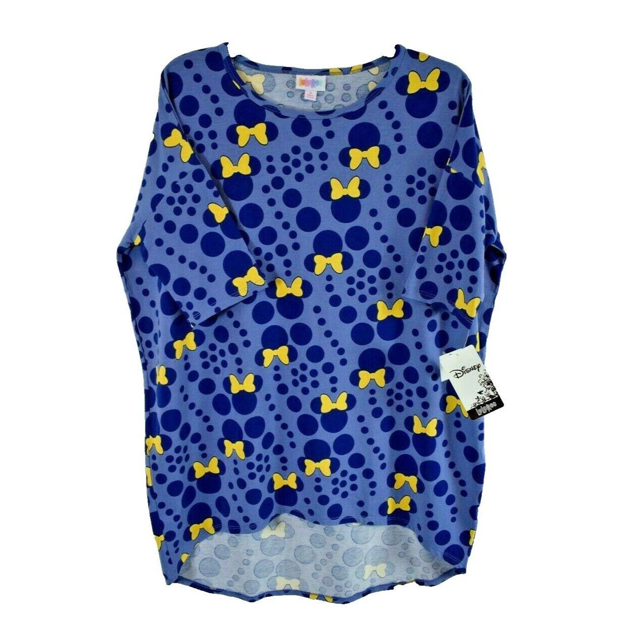 Other LuLaRoe Misses Small Disney Blue Minnie Mouse Short Sleeve I Size S / US 4 / IT 40 - 1 Thumbnail