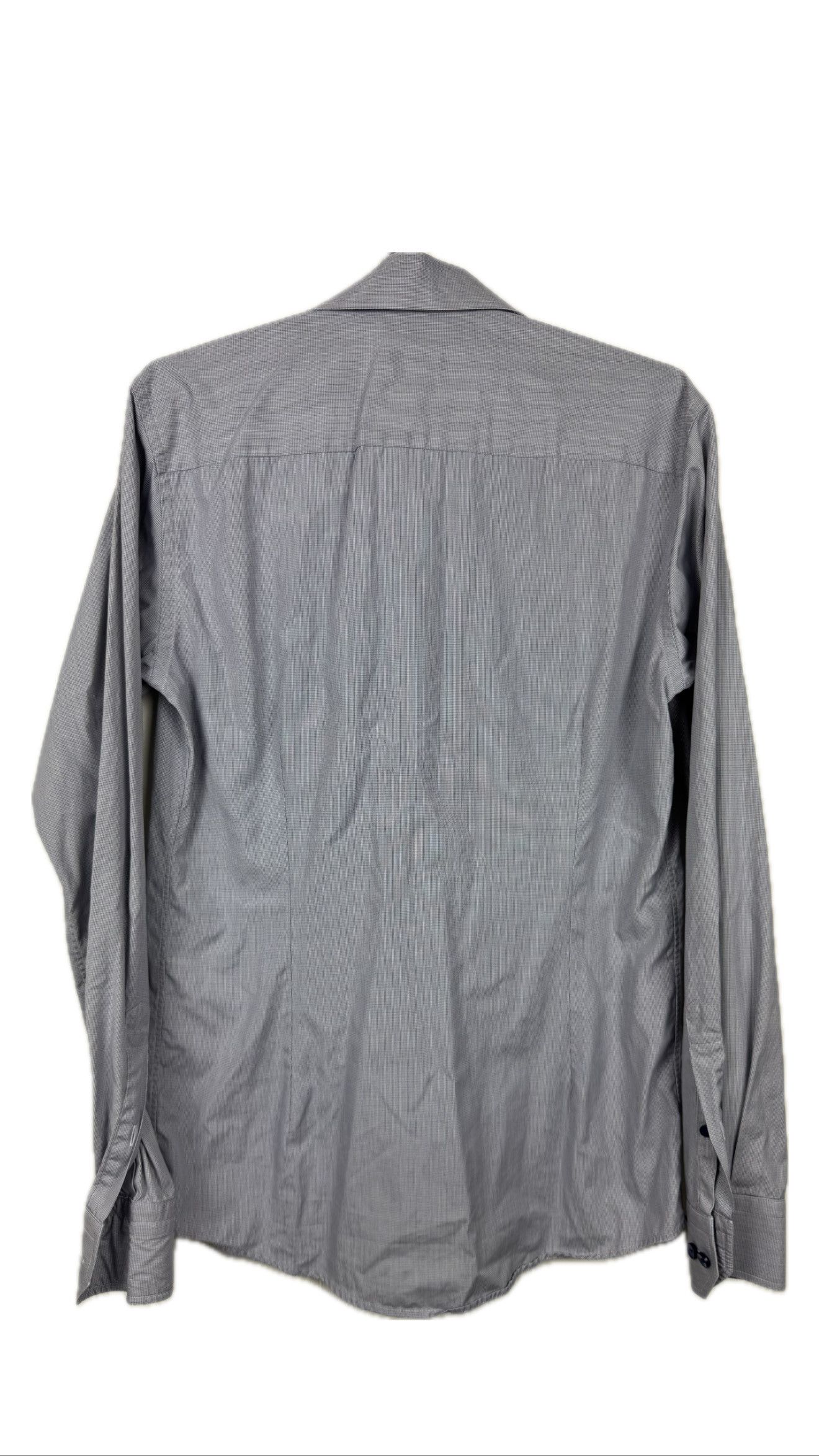 Eton Eton Blue Slim Fit Shirt Size 38 100% Cotton Size US M / EU 48-50 / 2 - 2 Thumbnail