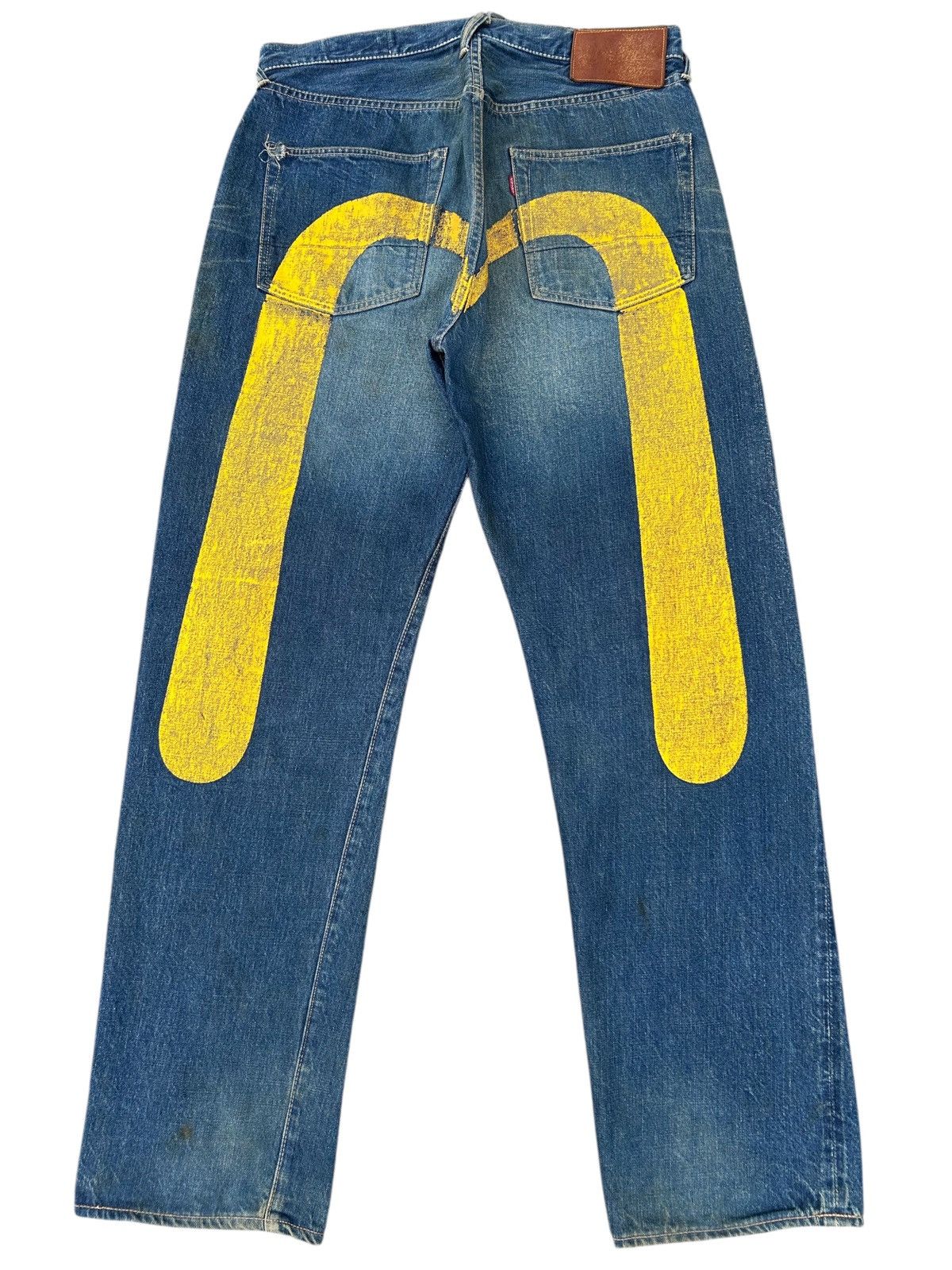 Evisu VINTAGE EVISU DAICOCK SELVEDGE MADE IN JAPAN DENIM JEANS Size US 33 - 1 Thumbnail