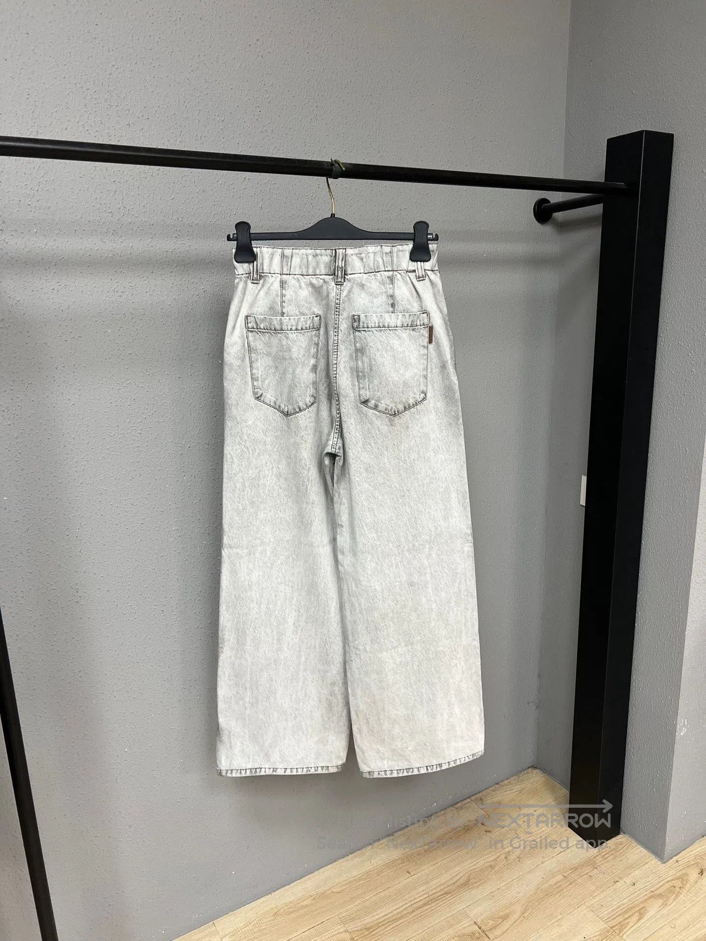 Brunello Cucinelli Brunello Cucinelli Beaded Jeans. Size 37" - 2 Thumbnail