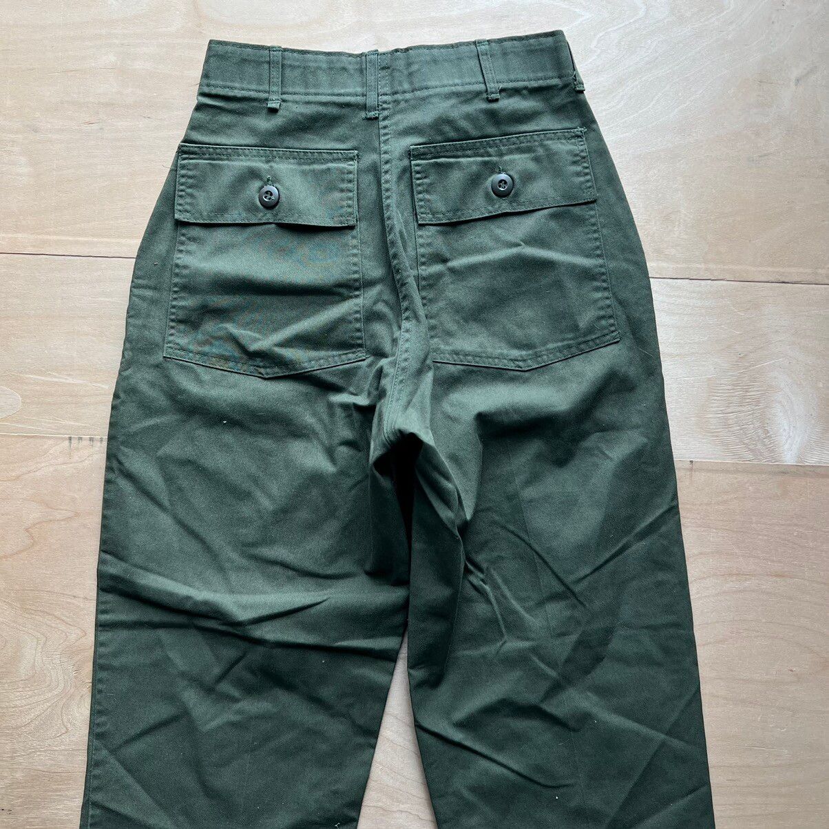 Vintage Vintage Military OG 507 Pants 26x28.5 Green Army Workwear Size US 26 / EU 42 - 8 Thumbnail