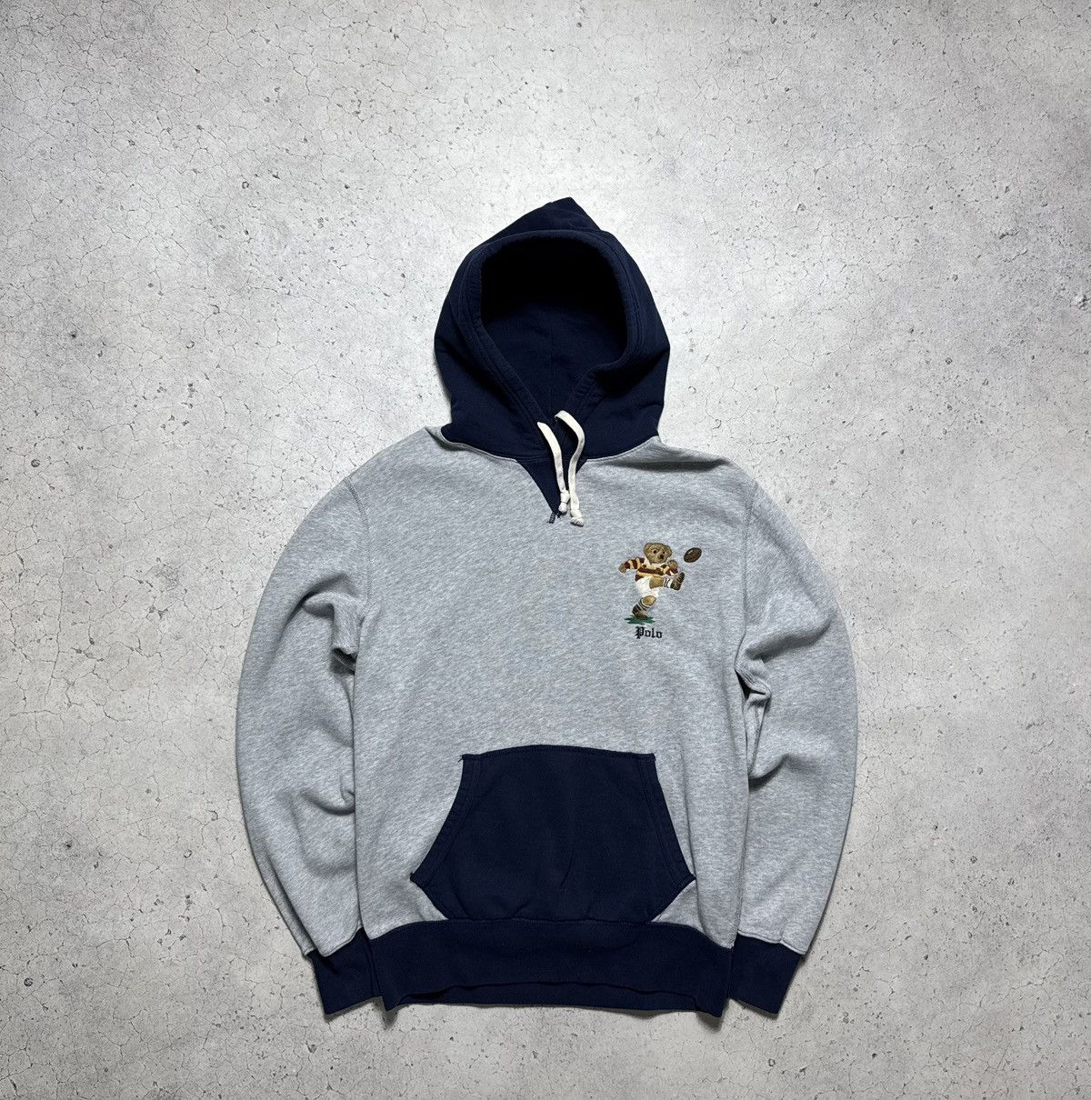 Polo Ralph Lauren Polo Ralph Lauren Bear Hoodie Grey Size M PRL Size US M / EU 48-50 / 2 - 1 Thumbnail