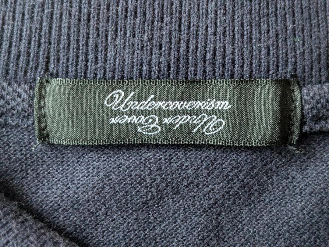 Undercover 2012 Psycho Color 3/4 Sleeve Polo Shirt Size US M / EU 48-50 / 2 - 3 Thumbnail