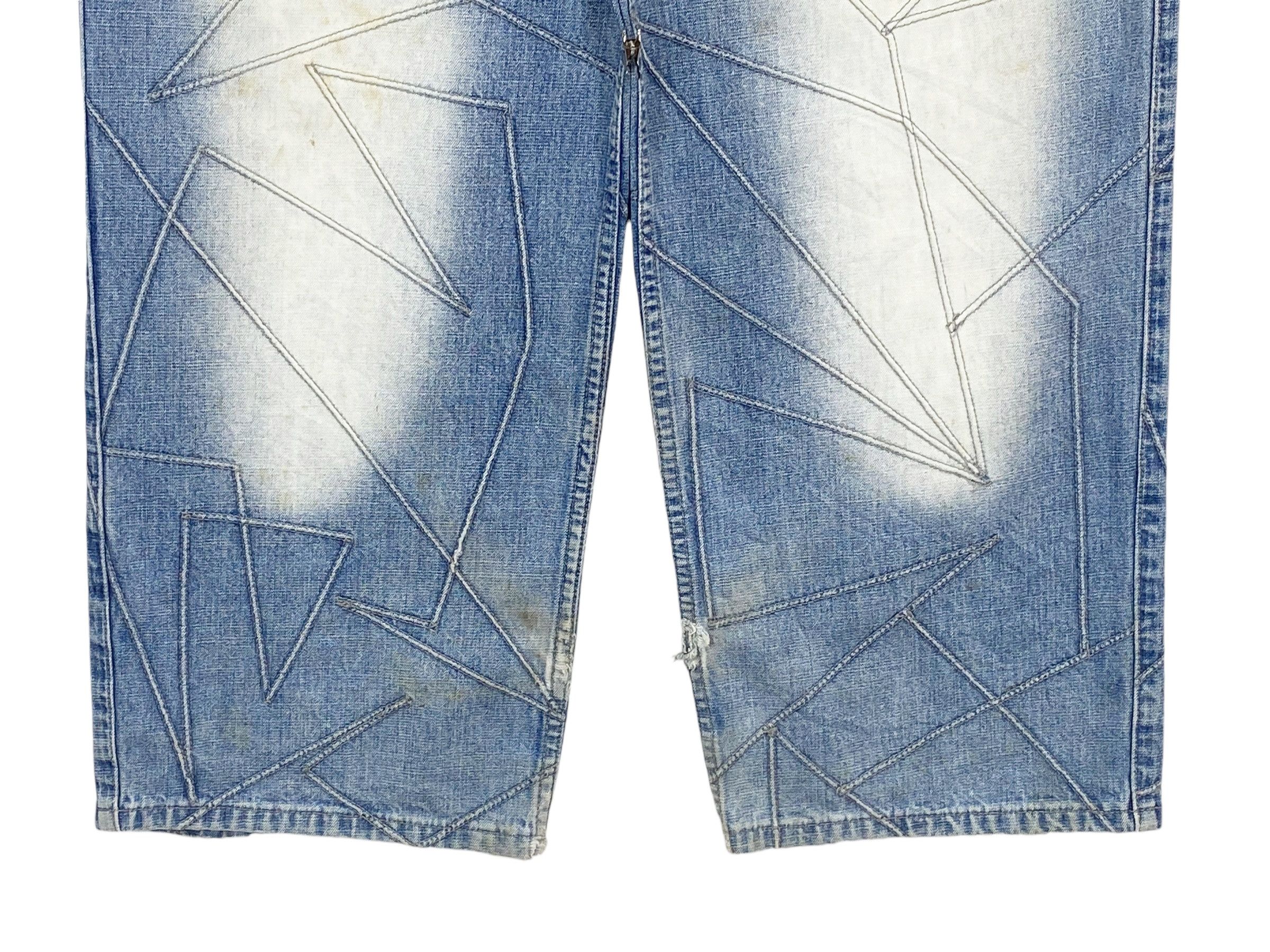 Enyce ENYCE Denim Baggy Distressed Jeans Pants Size US 32 / EU 48 - 12 Thumbnail