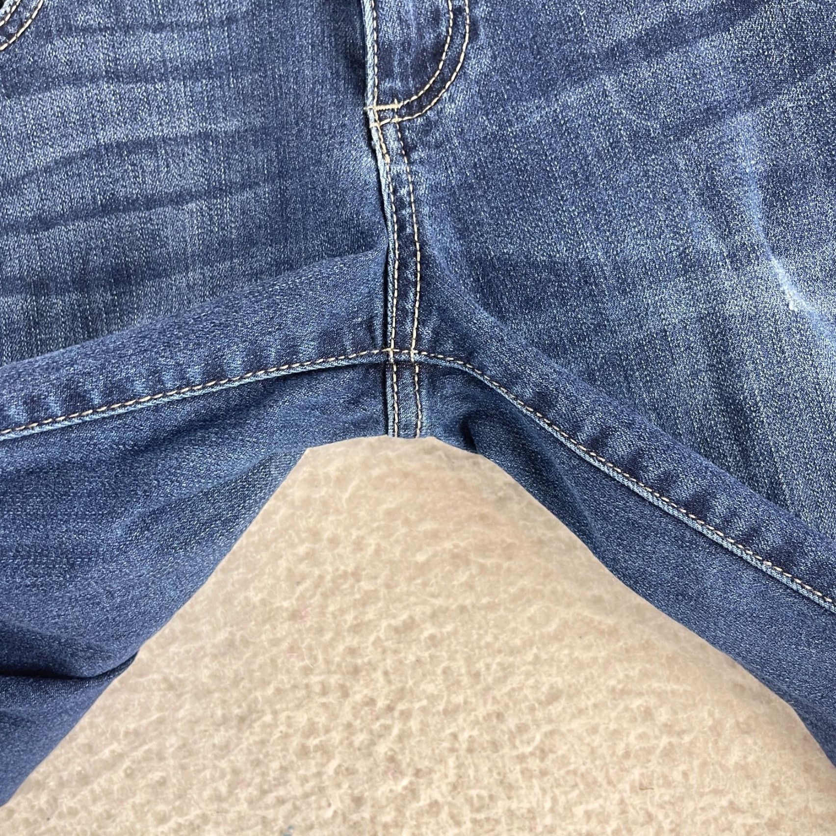 Vintage KUT from the Kloth Blue Denim Skinny Jeans Womens Size 2 Casual Low-Rise 5-Pocket Stretch Regular Inseam 28" Refined/Boho City Style Size 26" / US 2 / IT 38 - 6 Thumbnail
