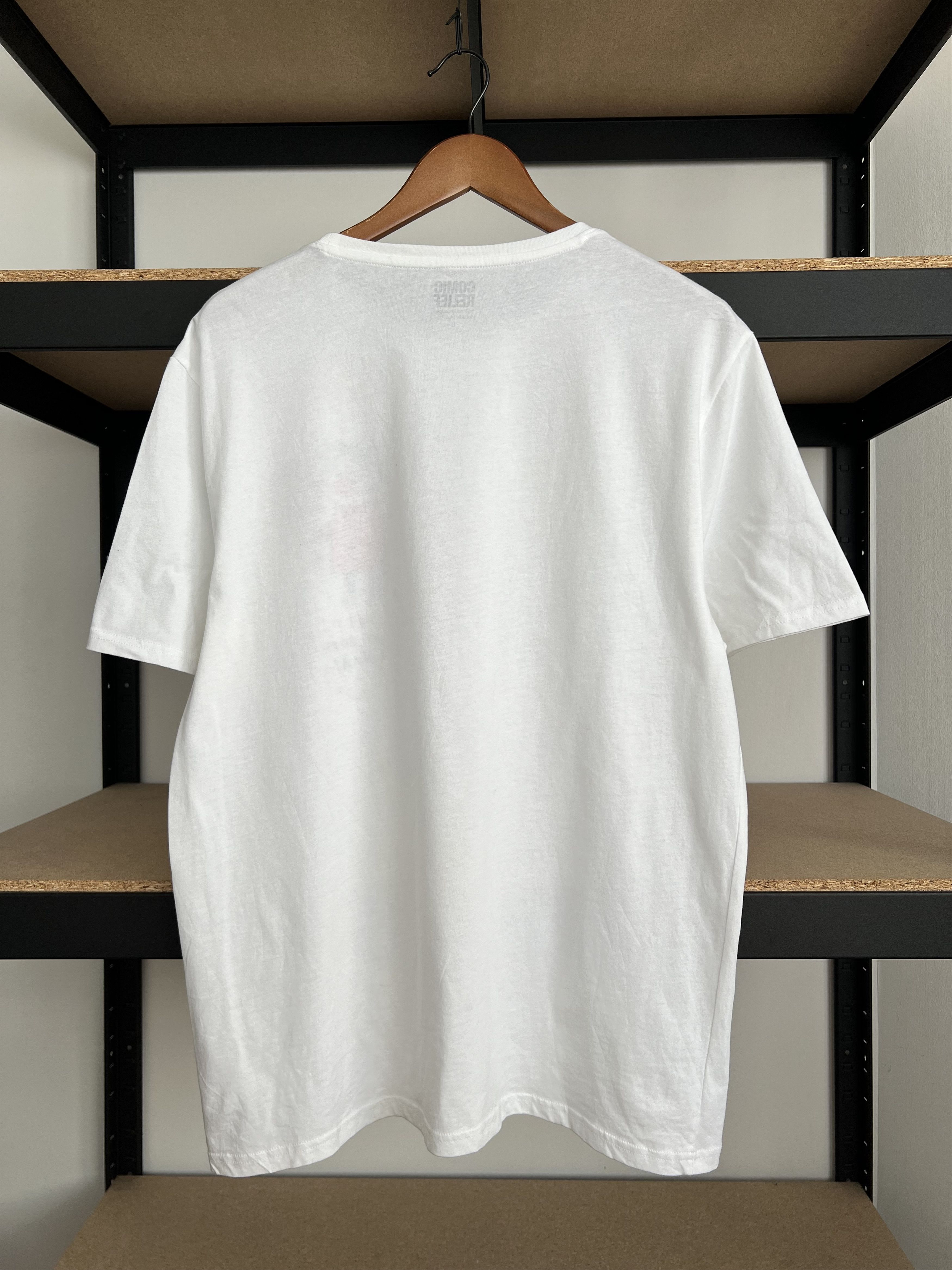 Arts & Science Comic Relief Gemma Correll Art Design White T-shirt Size US L / EU 52-54 / 3 - 2 Thumbnail