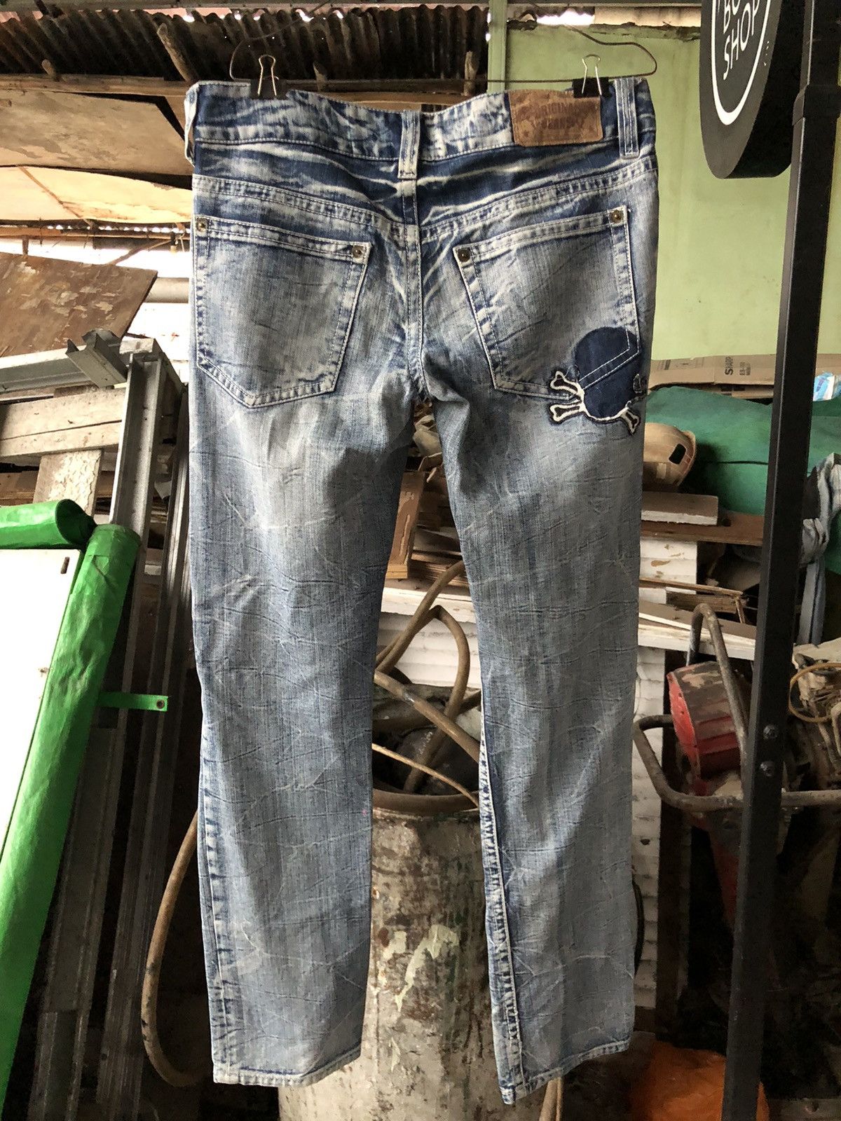 Hysteric Glamour × Japanese Brand × Seditionaries The Vintage Standard Design Honeycomb Denim Pants Size US 31 - 3 Thumbnail