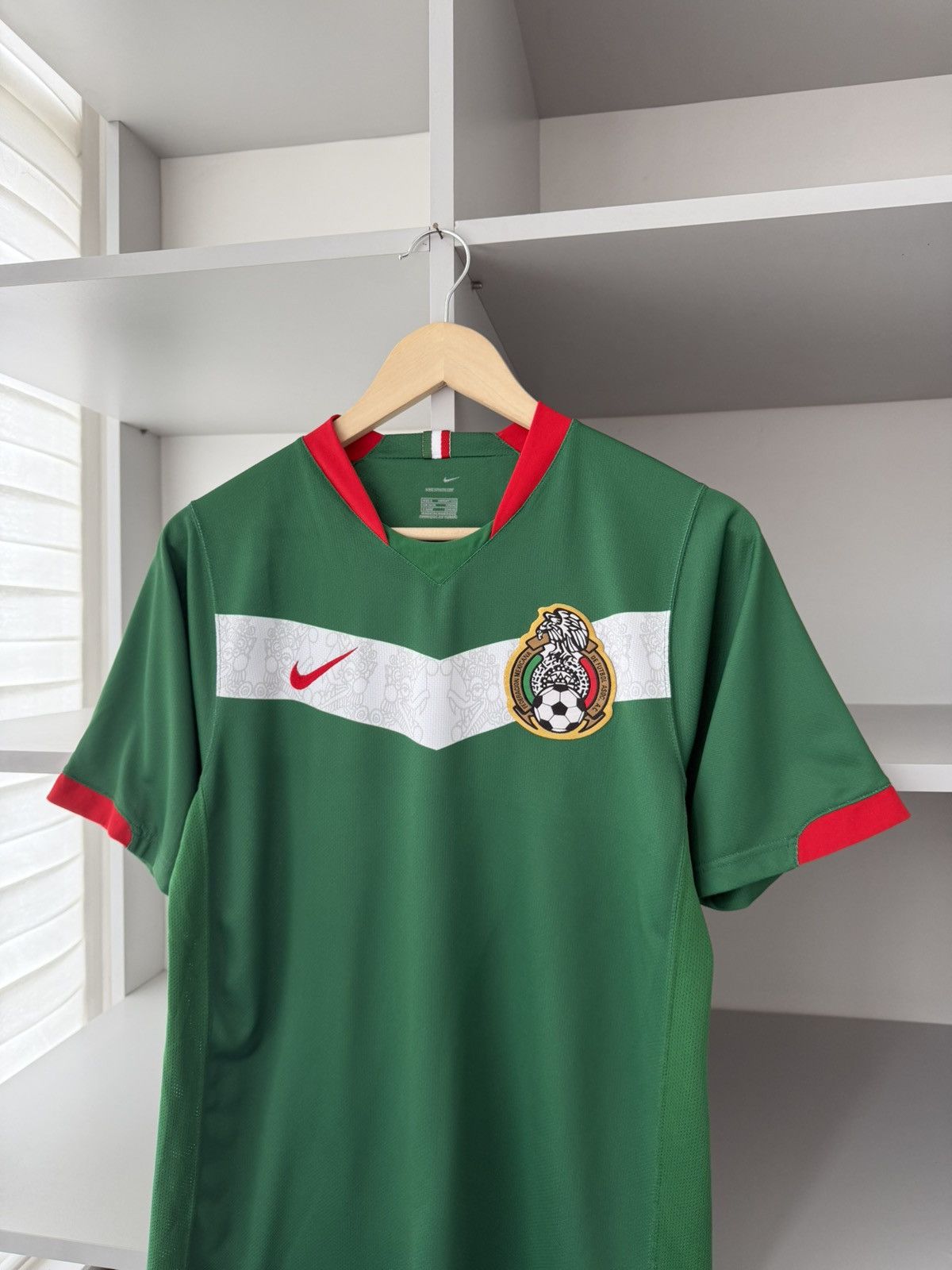 Nike Nike Mexico Vintage 2006 2007 World Cup Home Jersey Size US S / EU 44-46 / 1 - 3 Thumbnail