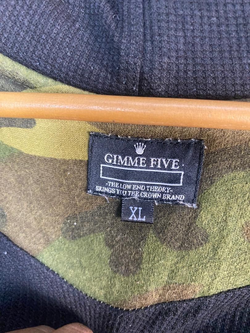 Gimme Five Gimme five camo zipper hoodie Size US XL / EU 56 / 4 - 8 Thumbnail
