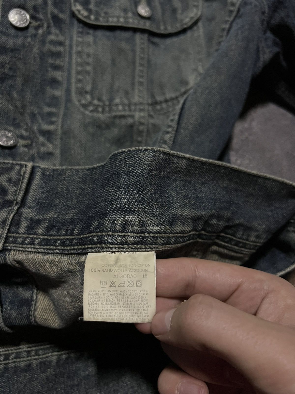Diesel Vintage Diesel Denim Jacket Faded Y2K Archive Streetwear Size US L / EU 52-54 / 3 - 12 Thumbnail