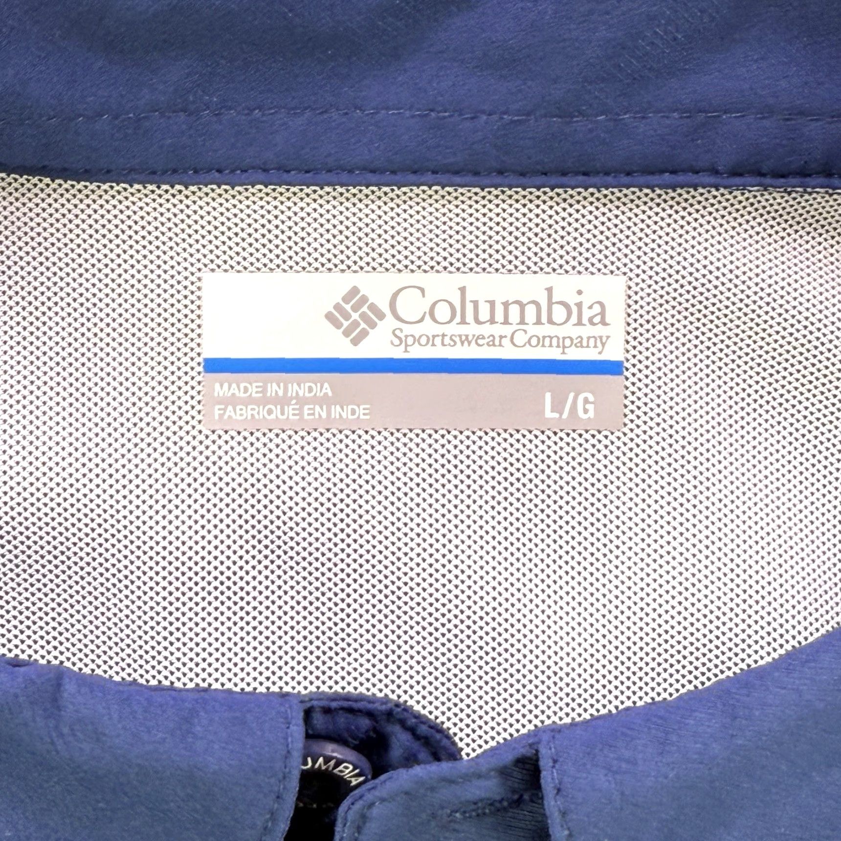 Vintage Columbia PFG Blood and Guts IV Woven Long Sleeve Shirt Blue Omni-Shield LG Mens Regular Button-Up Collared Short Sleeve? Size US L / EU 52-54 / 3 - 3 Thumbnail